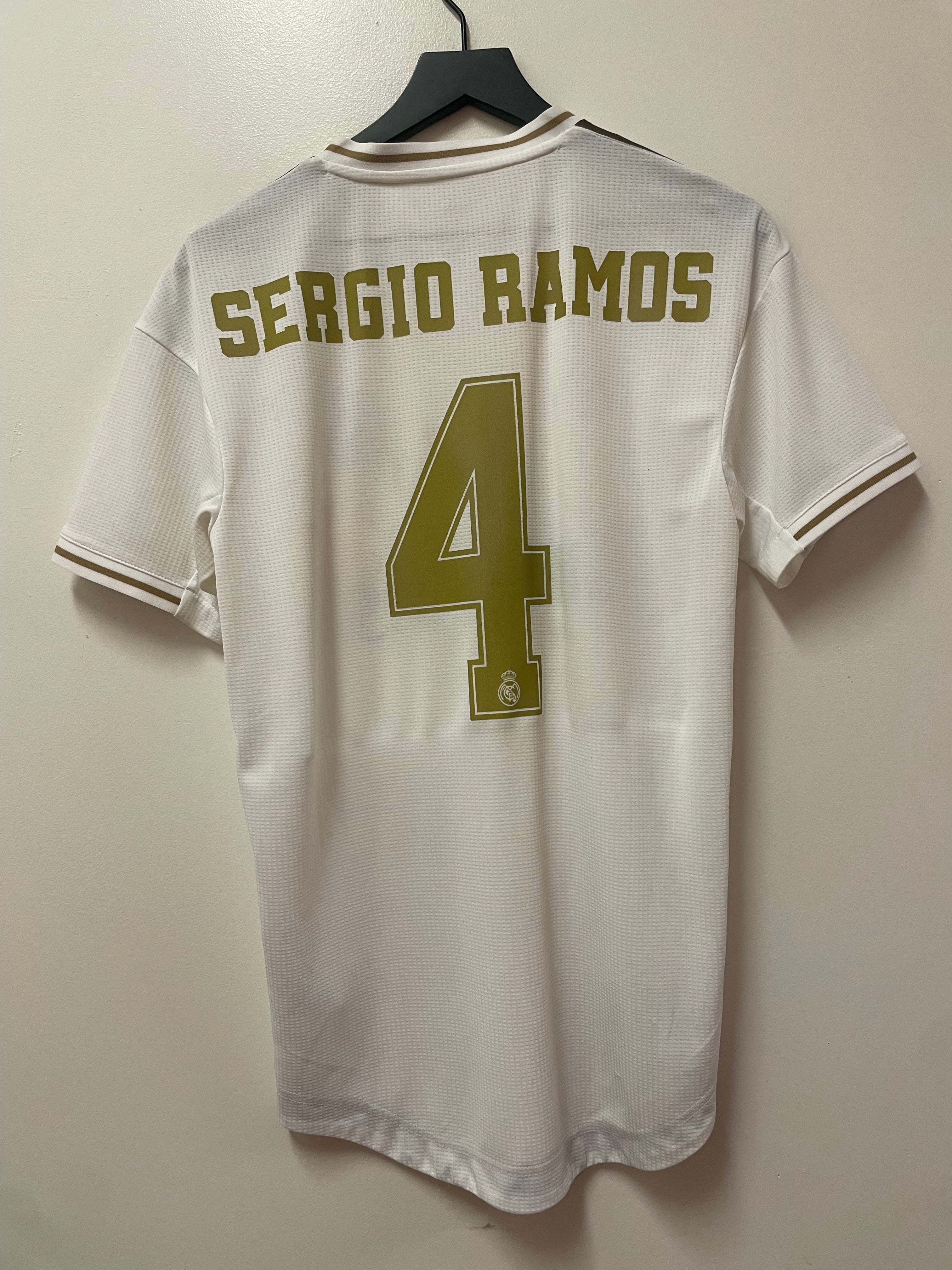 Adidas Real Madrid 2019–20 Home Jersey – Sergio Ramos #4