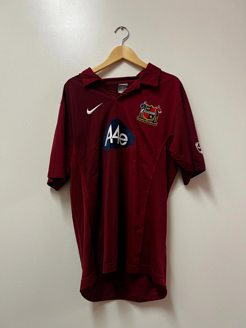 Nike Sheffield FC 2007-08 Home Jersey STA Apparel