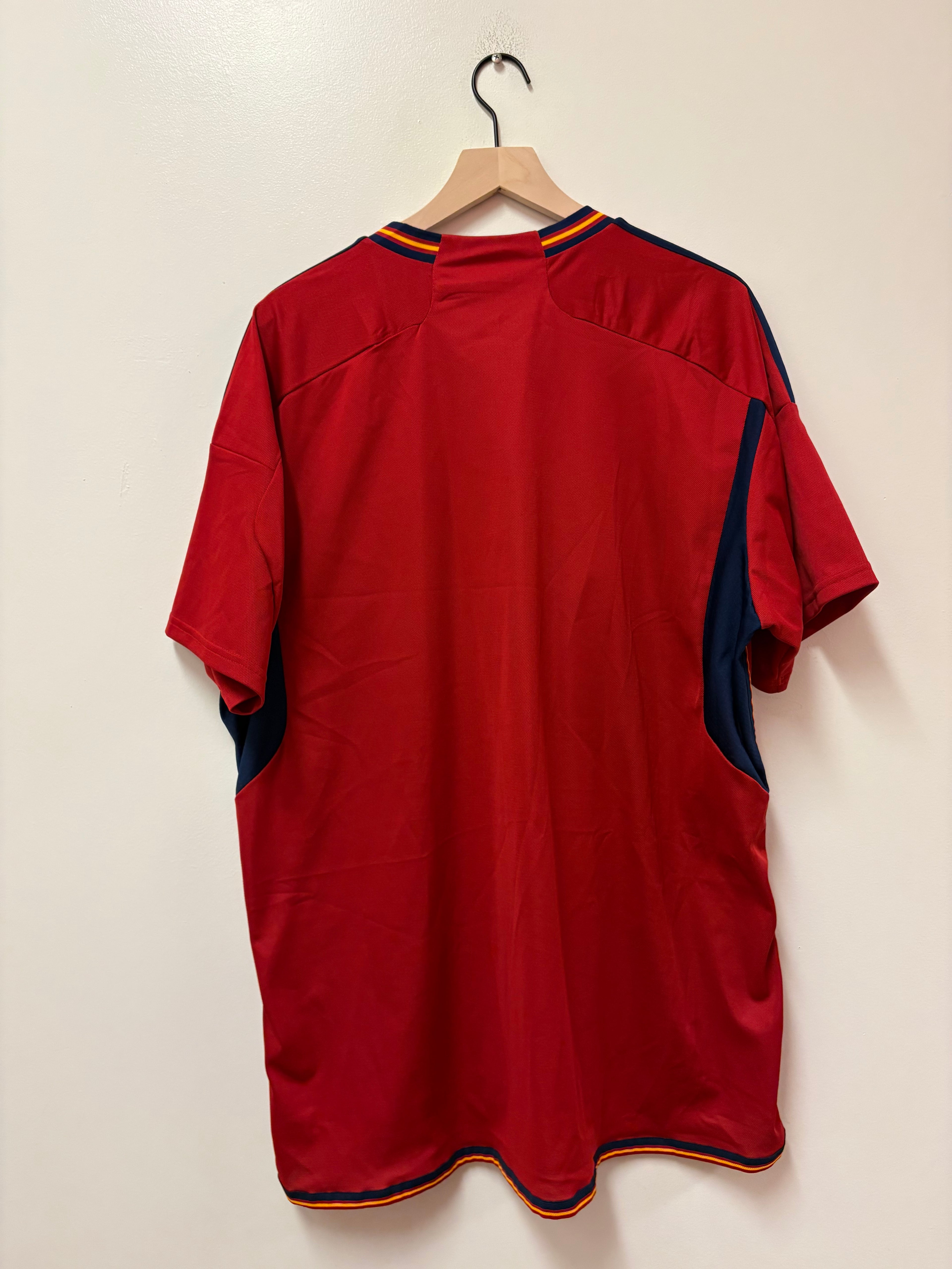 Adidas Spain 2022 Home Jersey