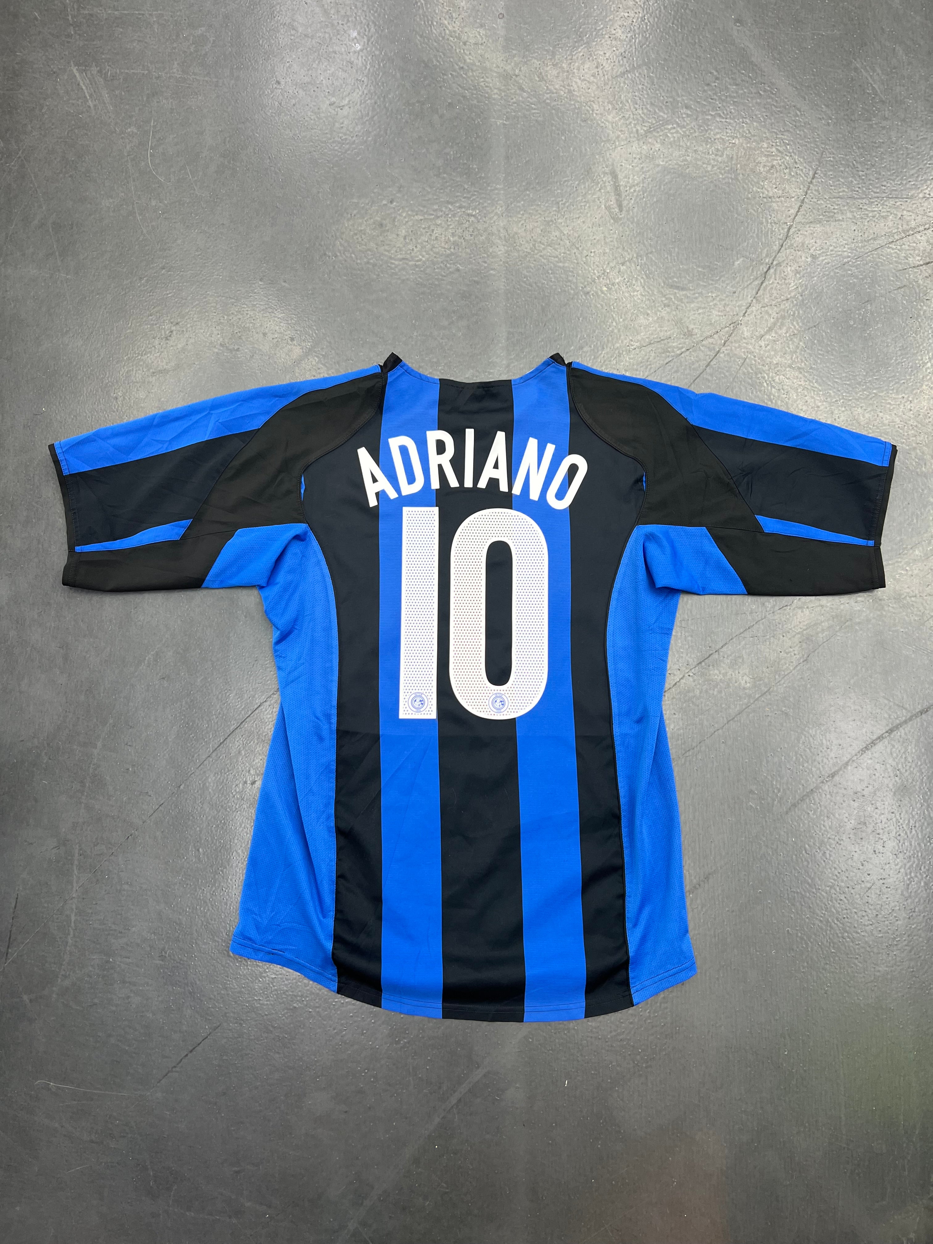 Nike Inter Milan 2004–05 Home Jersey – Adriano #10