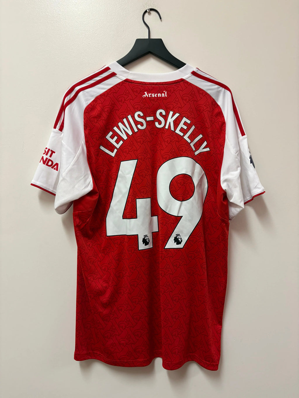 Adidas Arsenal 2025-26 Home Jersey- M. Lewis-Skelly #49 STA Apparel