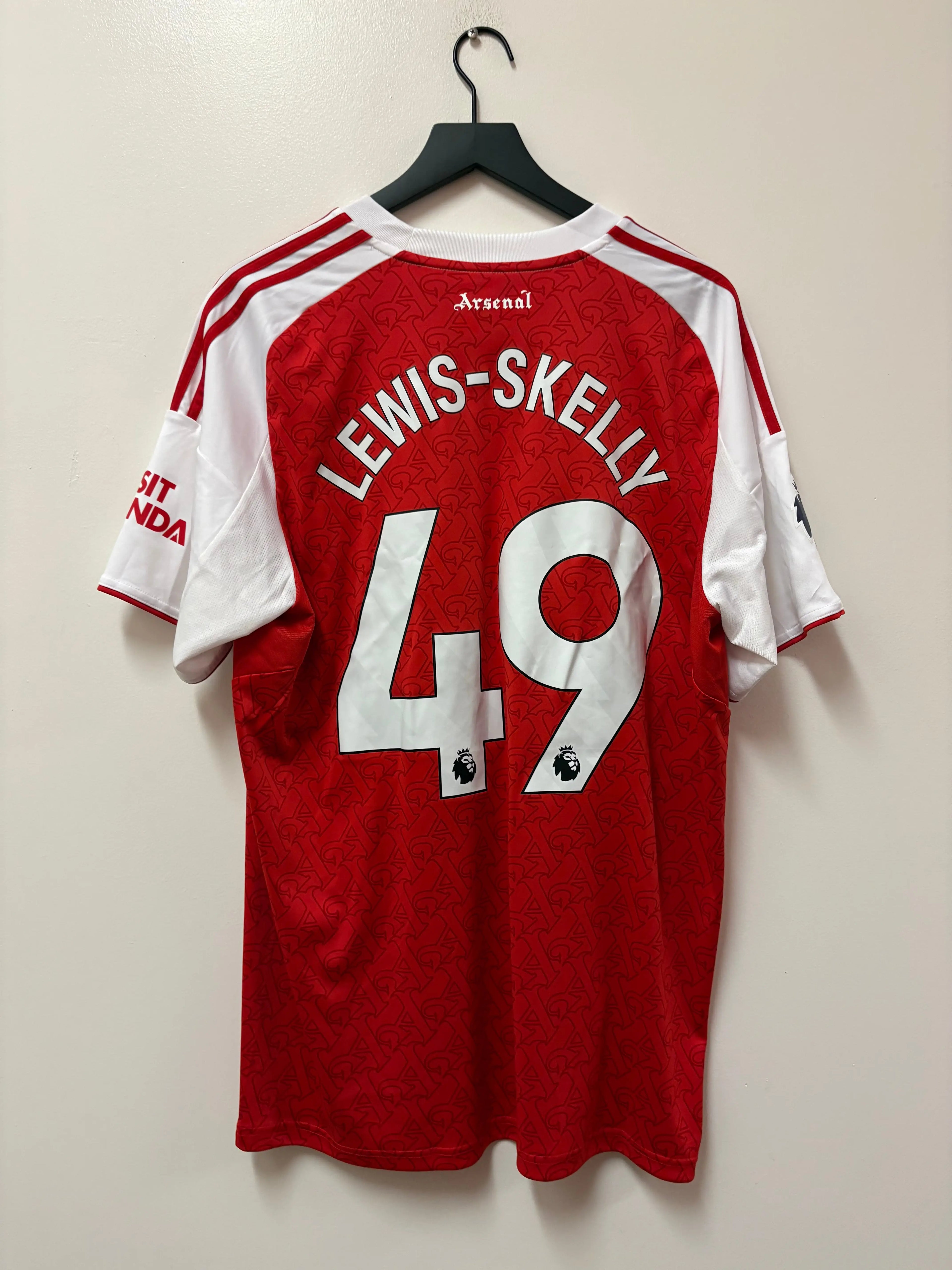 Adidas Arsenal 2025-26 Home Jersey- M. Lewis-Skelly #49 STA Apparel