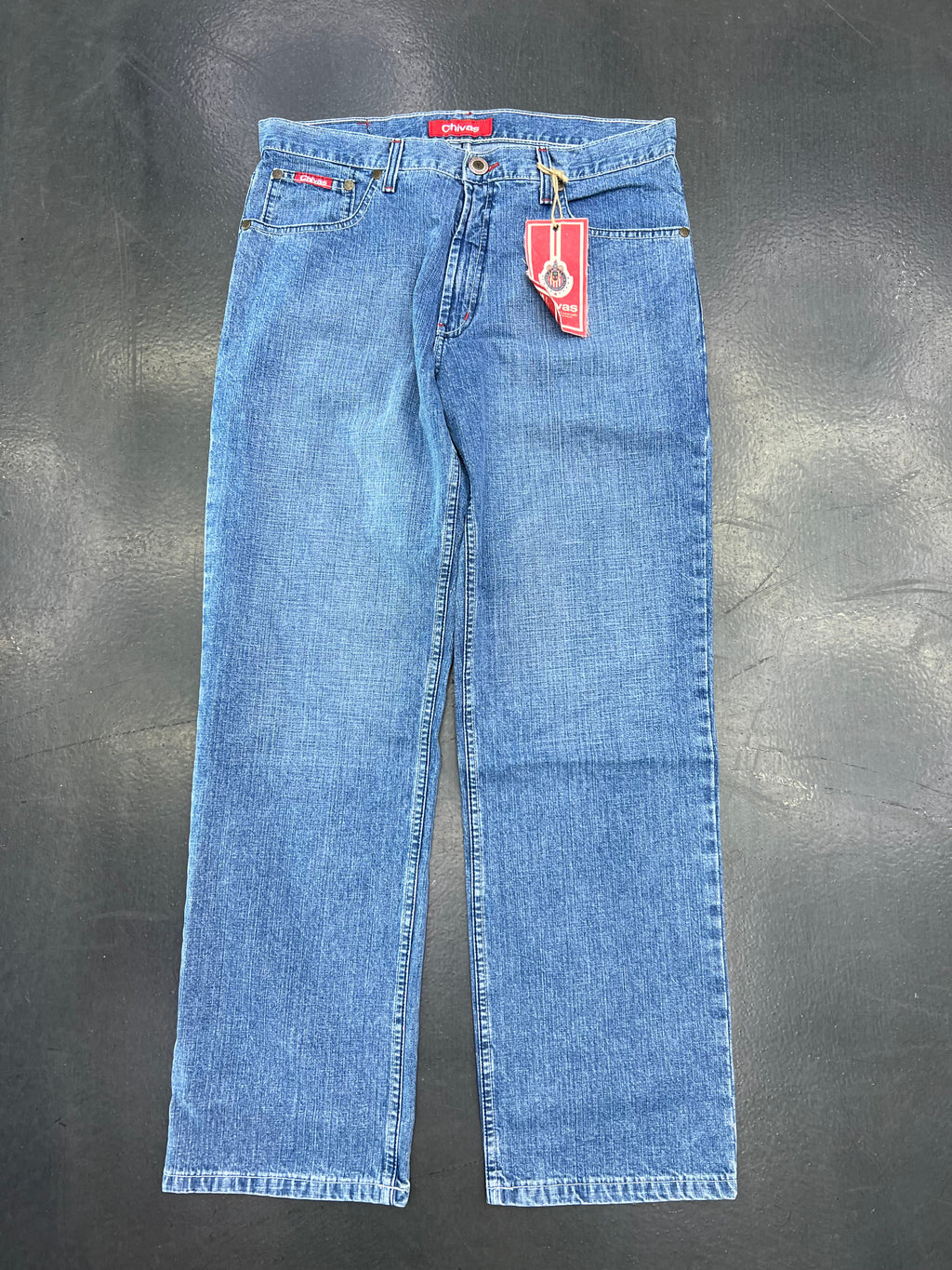 Club Chivas Vintage Y2K Goat Denim Jeans – Blue