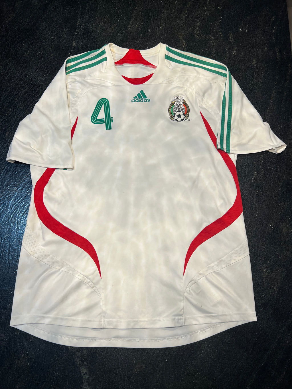 Adidas Mexico 2007 Away Jersey – Rafael Márquez #4