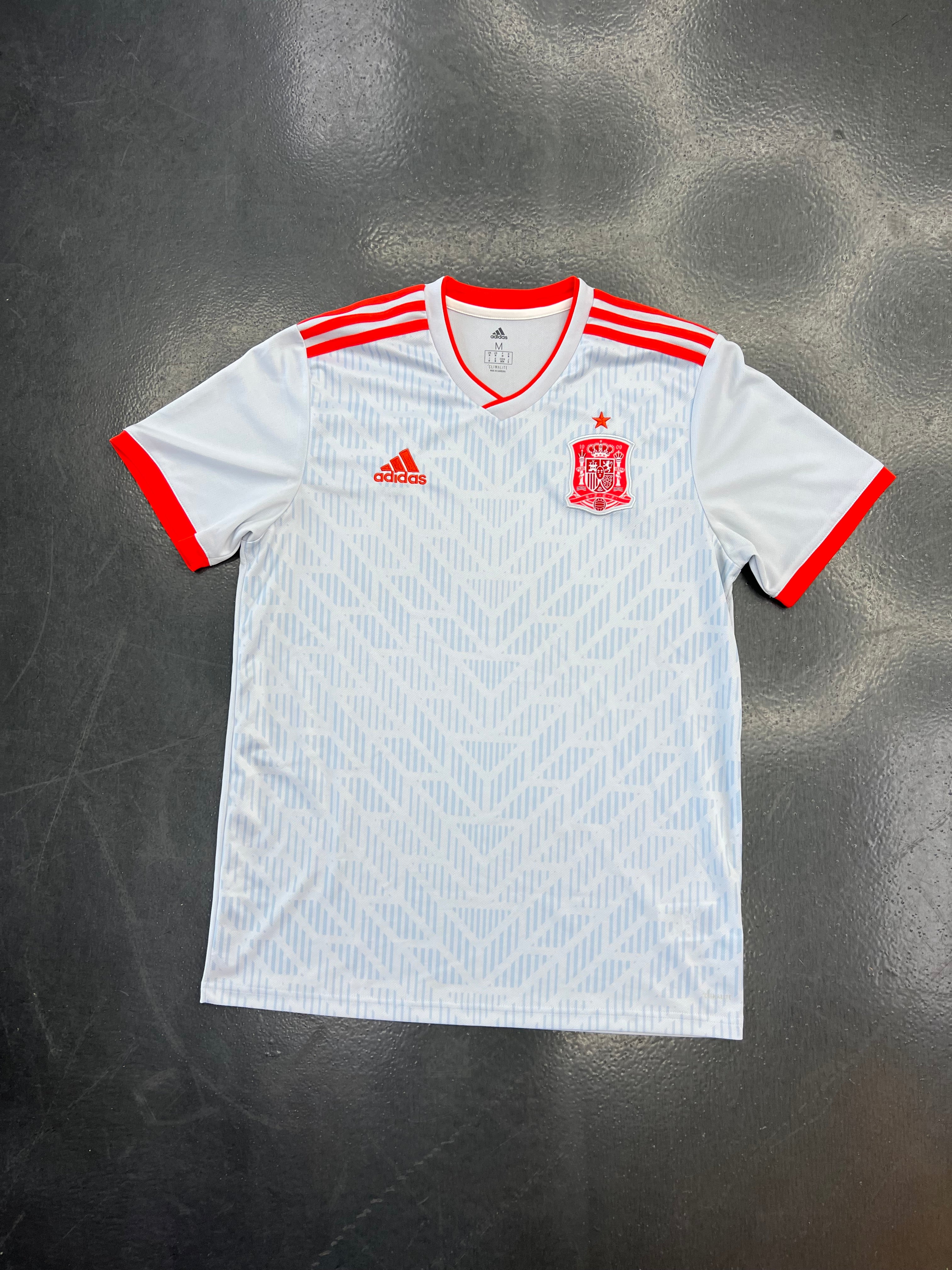 Adidas Spain 2018 World Cup Away Soccer Jersey