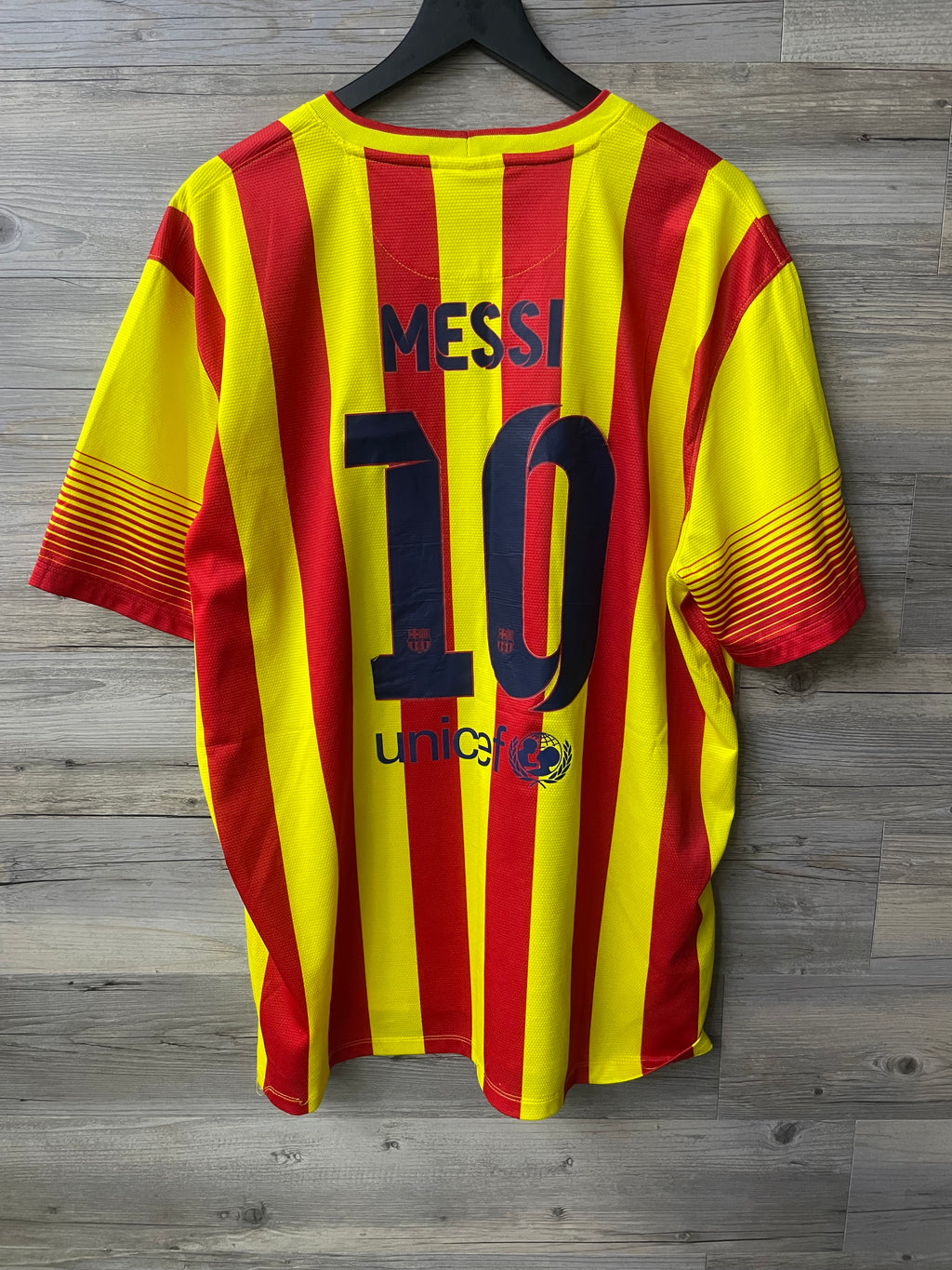 Nike FC Barcelona 2013/14 Away Jersey – Lionel Messi #10