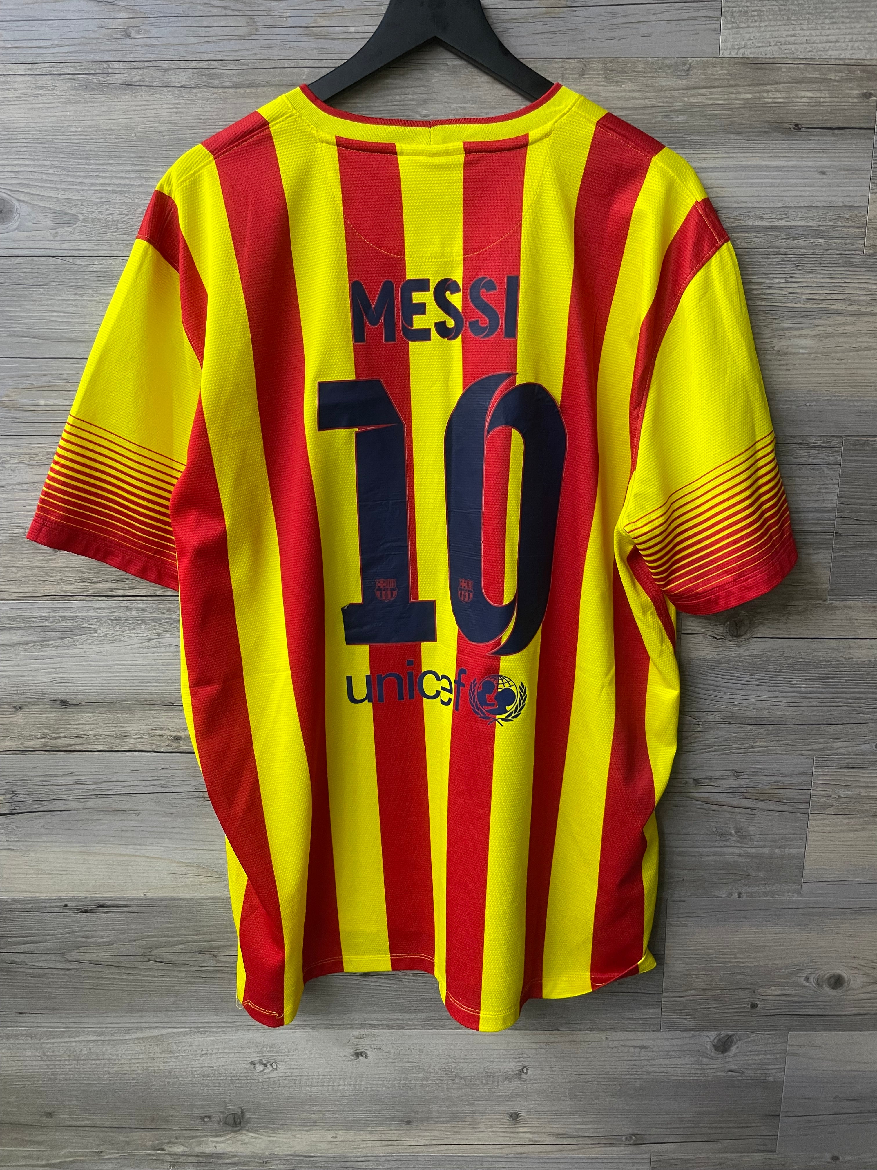 Nike FC Barcelona 2013/14 Away Jersey – Lionel Messi #10