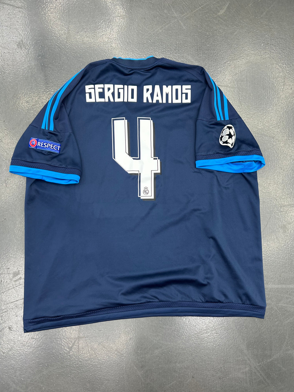 Adidas Real Madrid 2015-2016 Third Jersey- Sergio Ramos #4