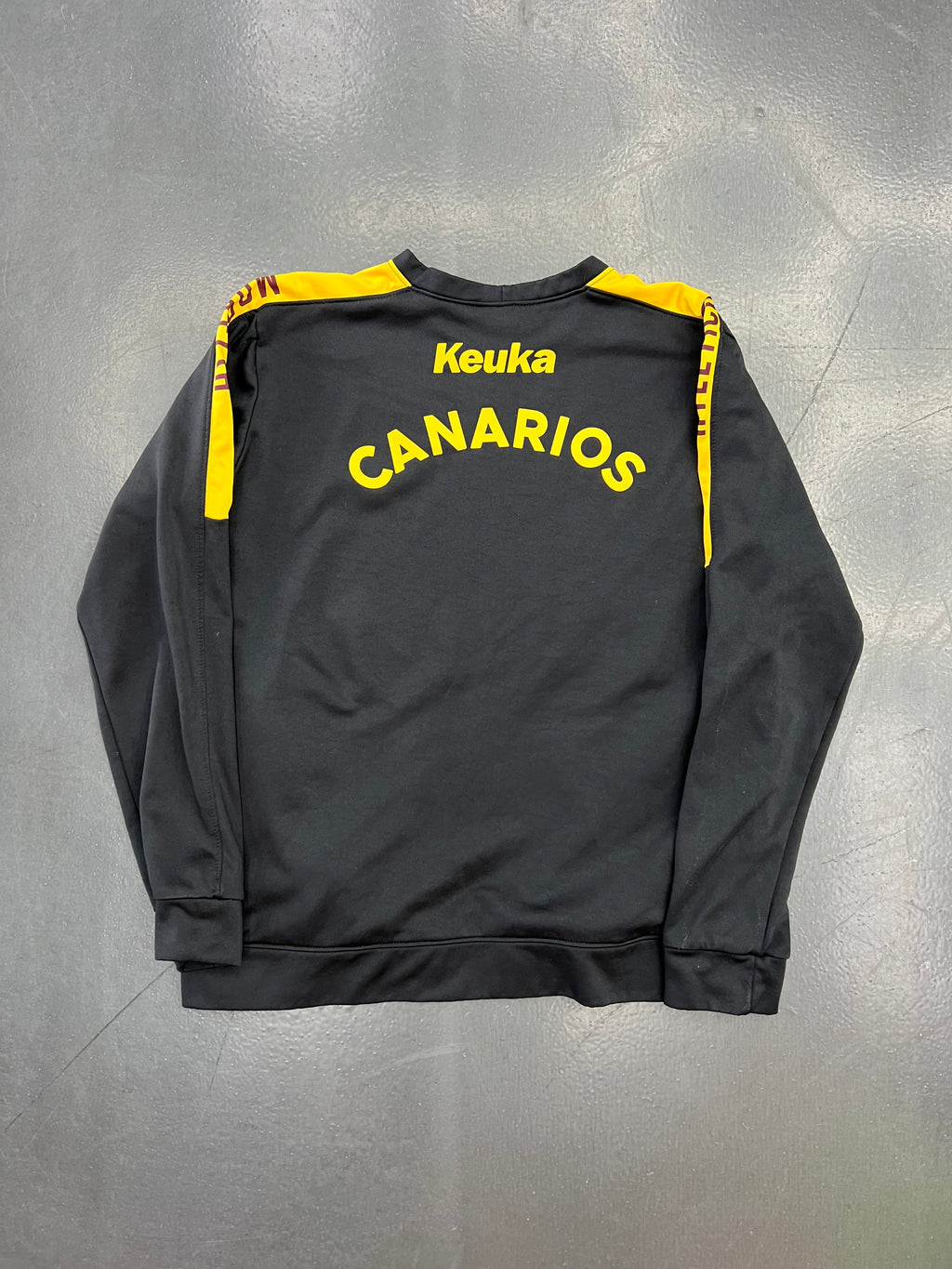 Club Atlético Morelia Training Pullover – Black/Yellow