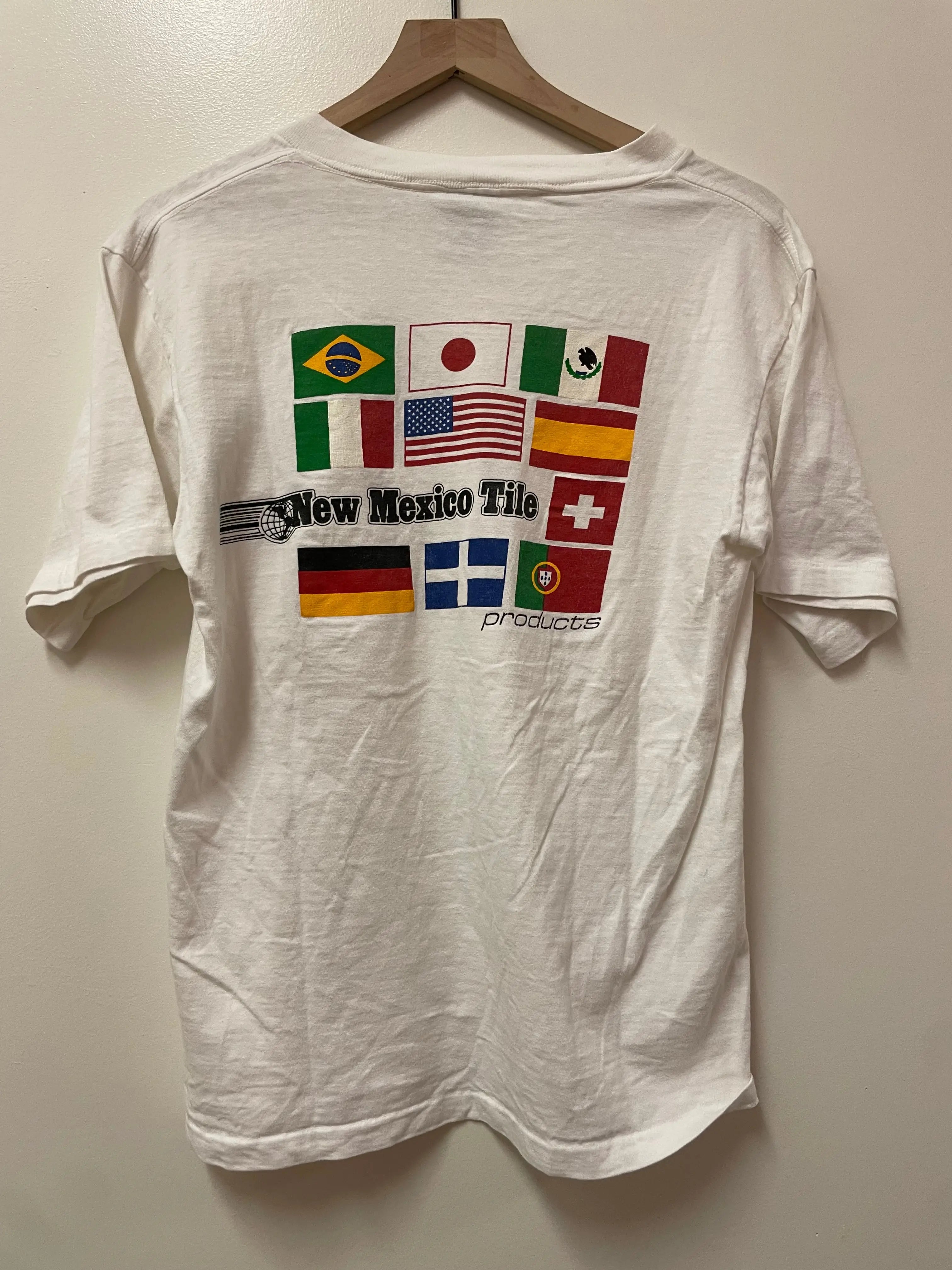 White vintage 90s T-Shirt STA Apparel