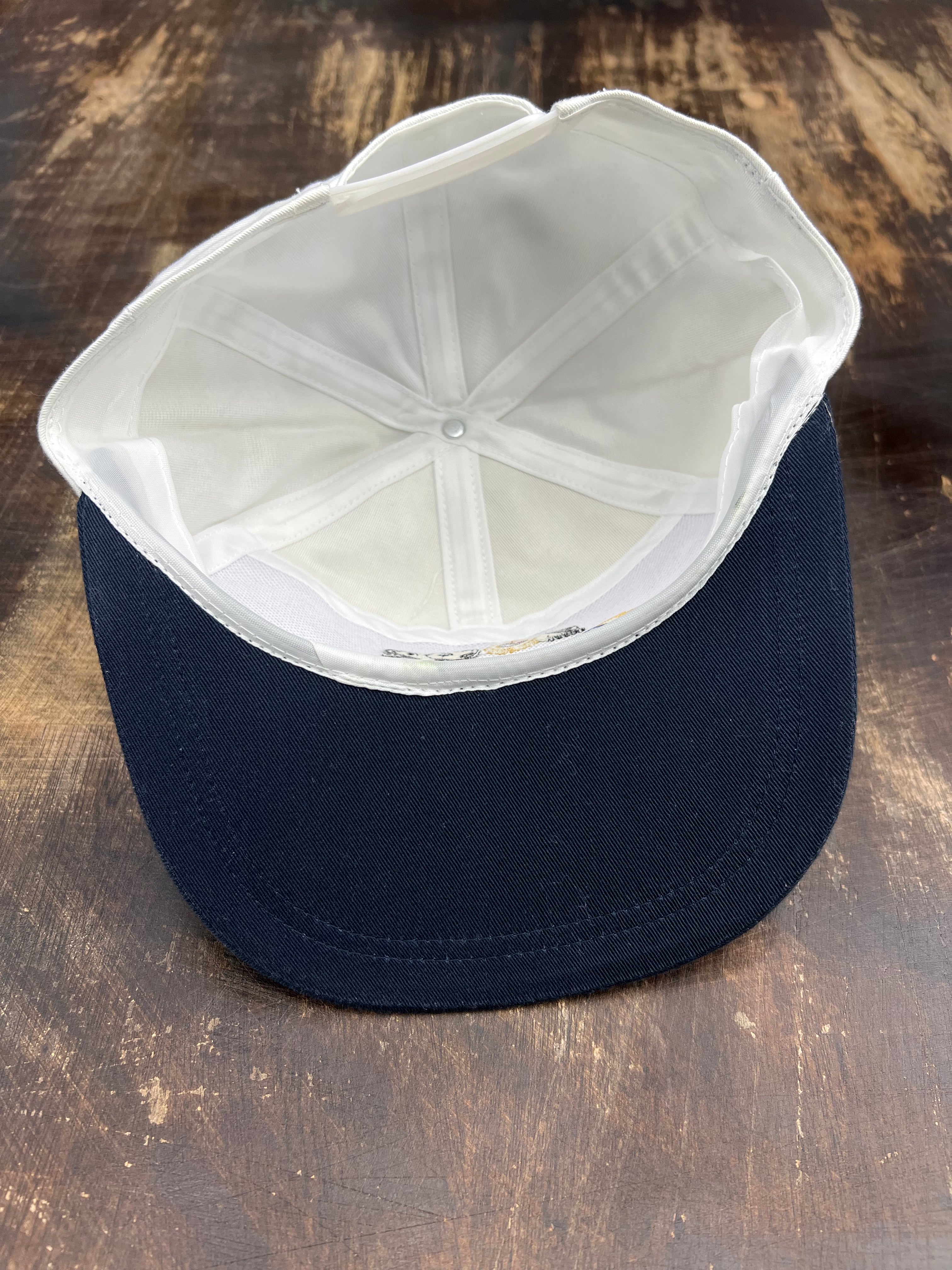 2002 World Cup “Welcome to Korea” Vintage Cap – Two-Tone Navy/White