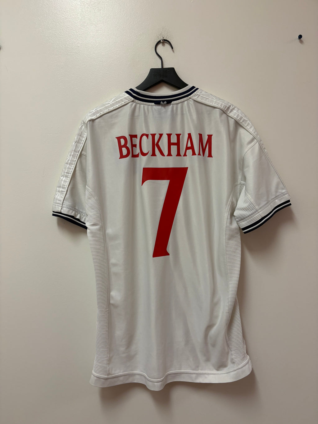Umbro England 1999-01 Home Jersey- Beckham #7