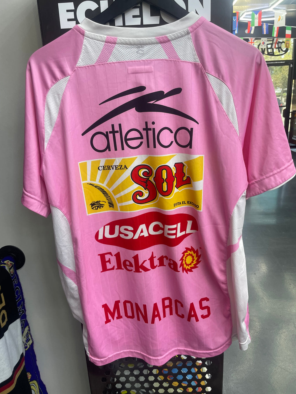 Atletica Monarcas Morelia 2007/08 Breast Cancer Awareness Jersey (Pink)