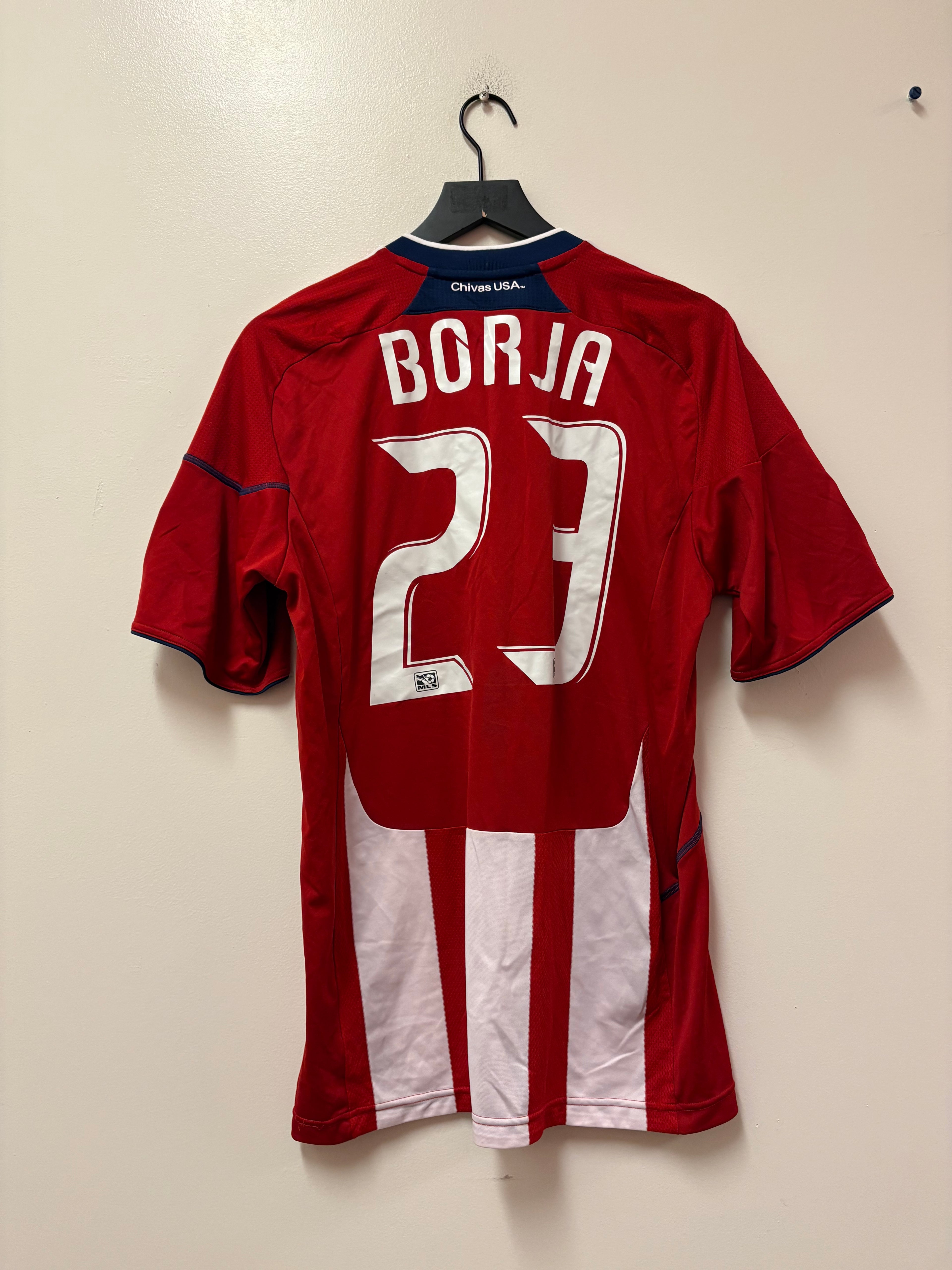 Adidas Chivas USA 2008-10 Home Jersey- Borja #23