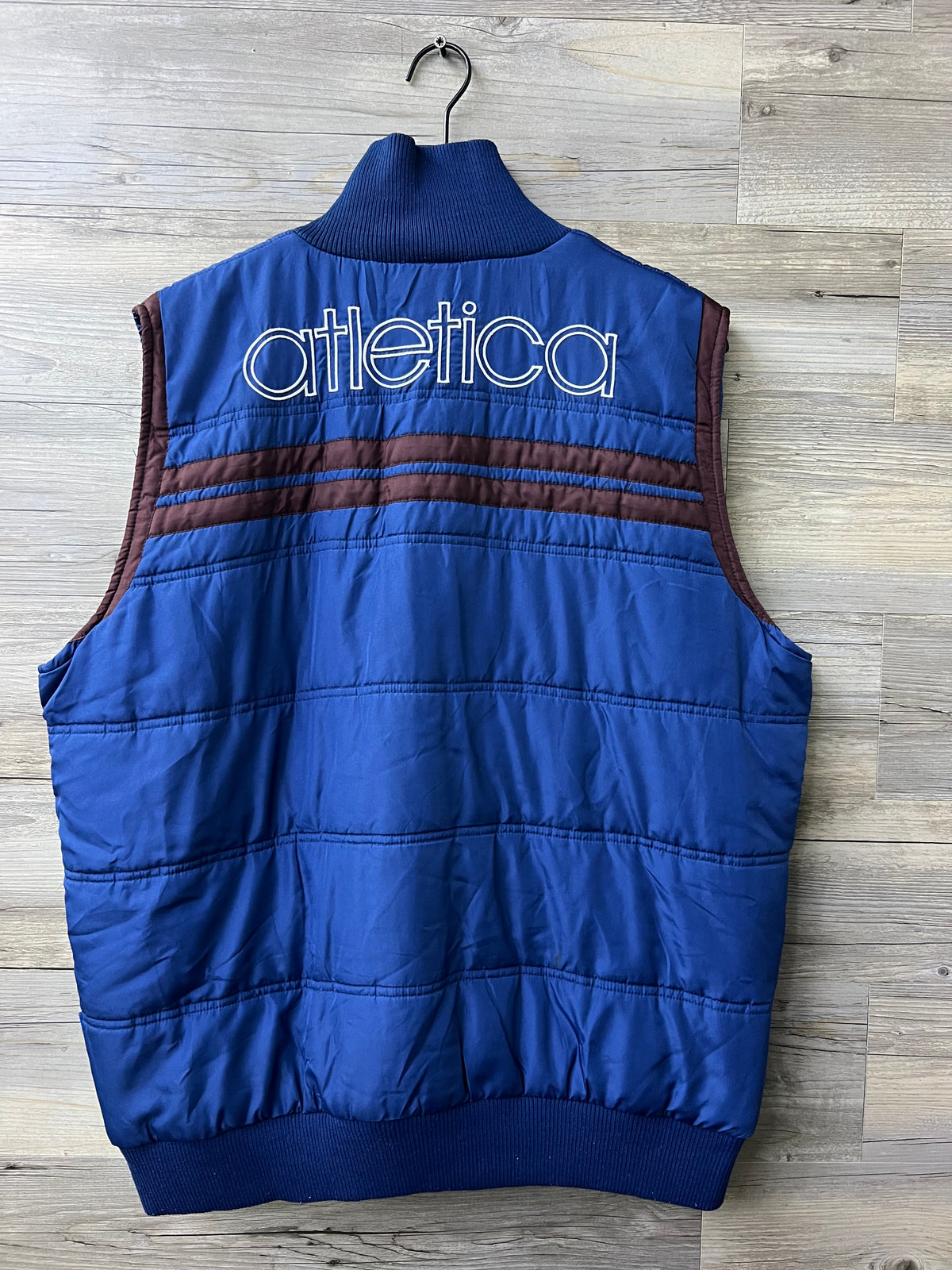 Atlética Monarcas Morelia Blue Puffer Vest