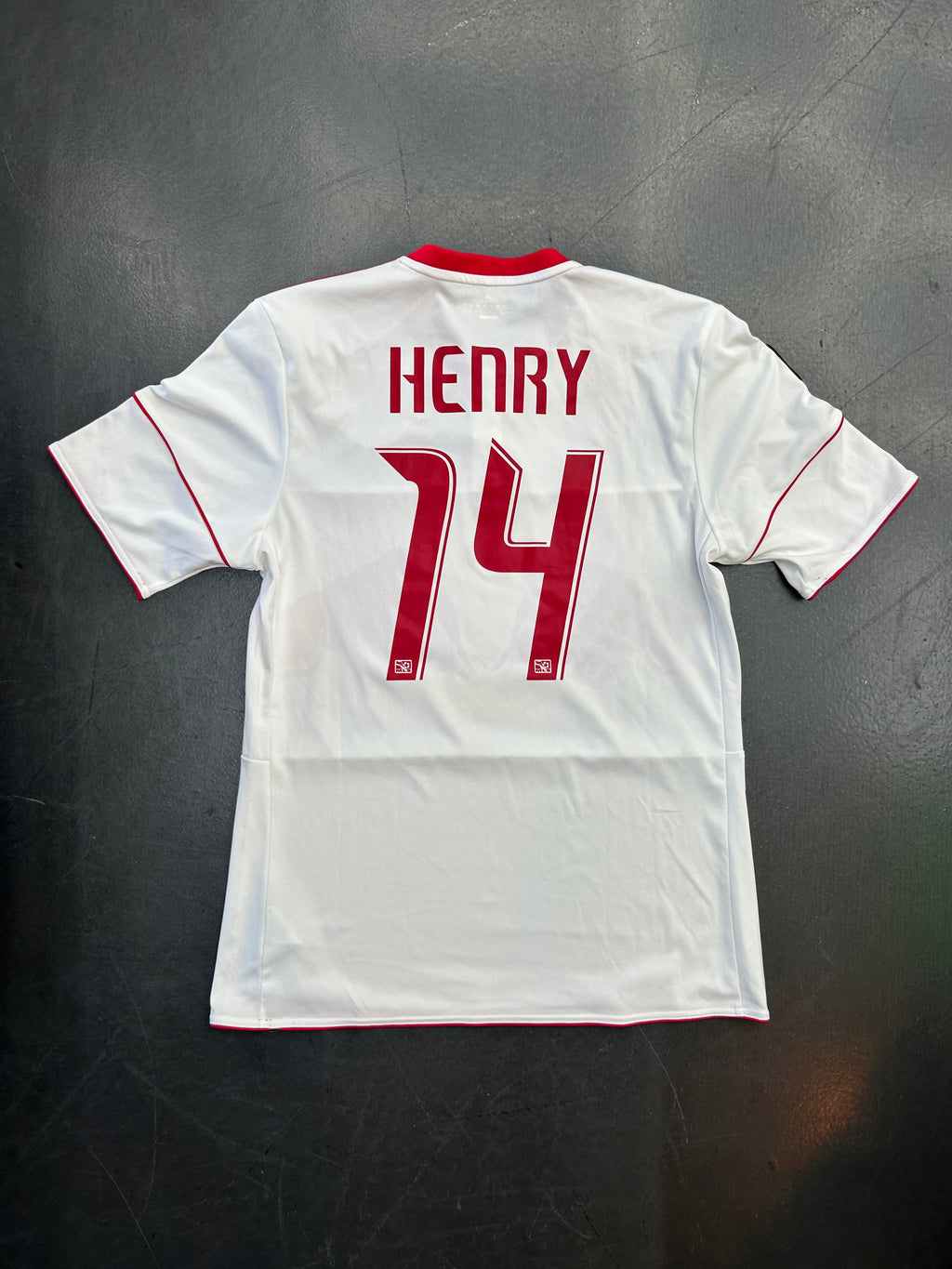 Adidas New York Red Bulls 2010-11 Home Jersey - Henry #14