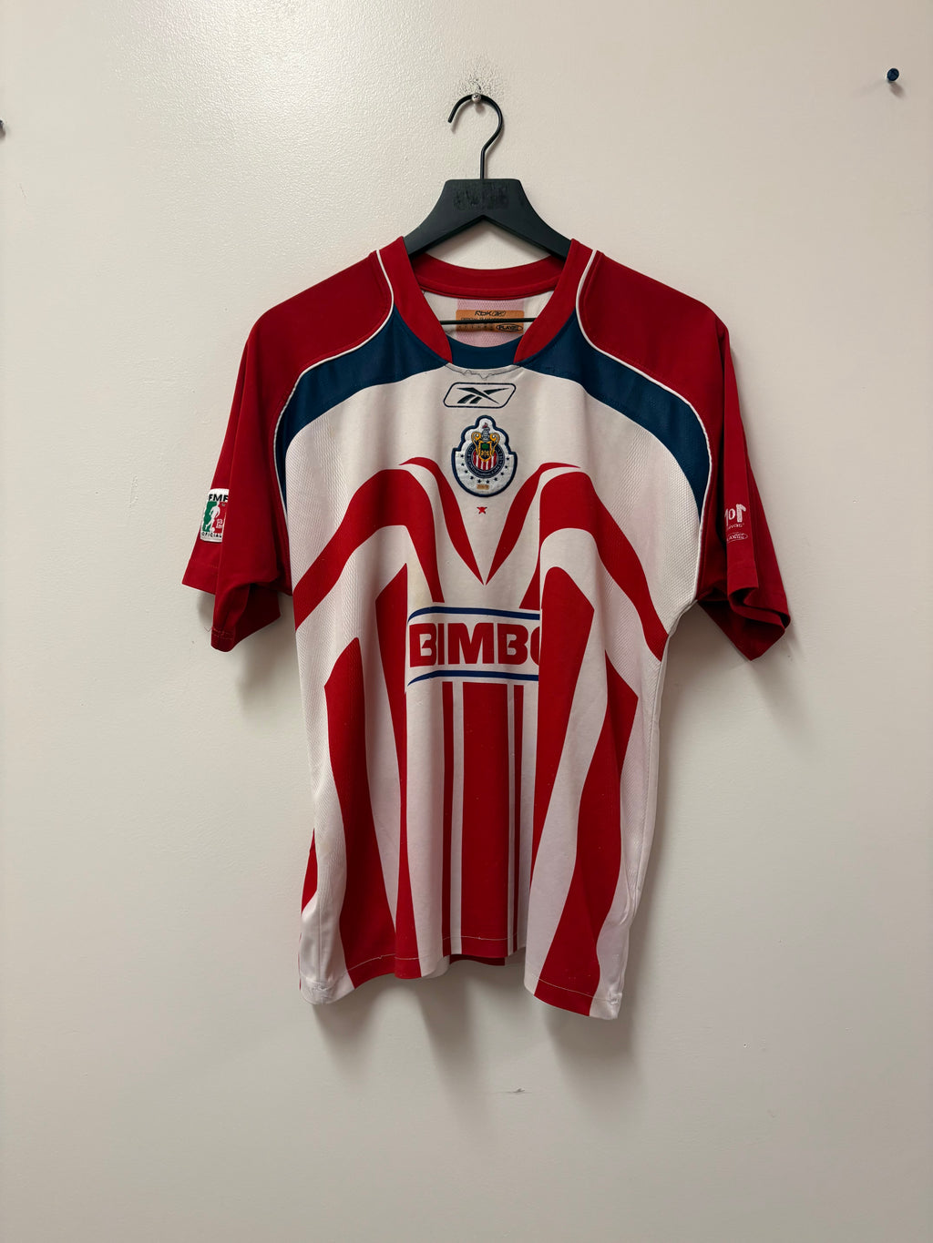 Reebok Chivas 2006-07 Home Jersey- H.Reynoso #4