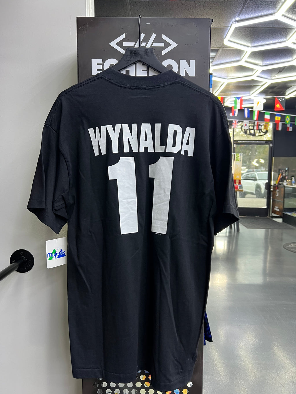 Majestic San Jose Clash WYNALDA #11 MLS T-Shirt – Black