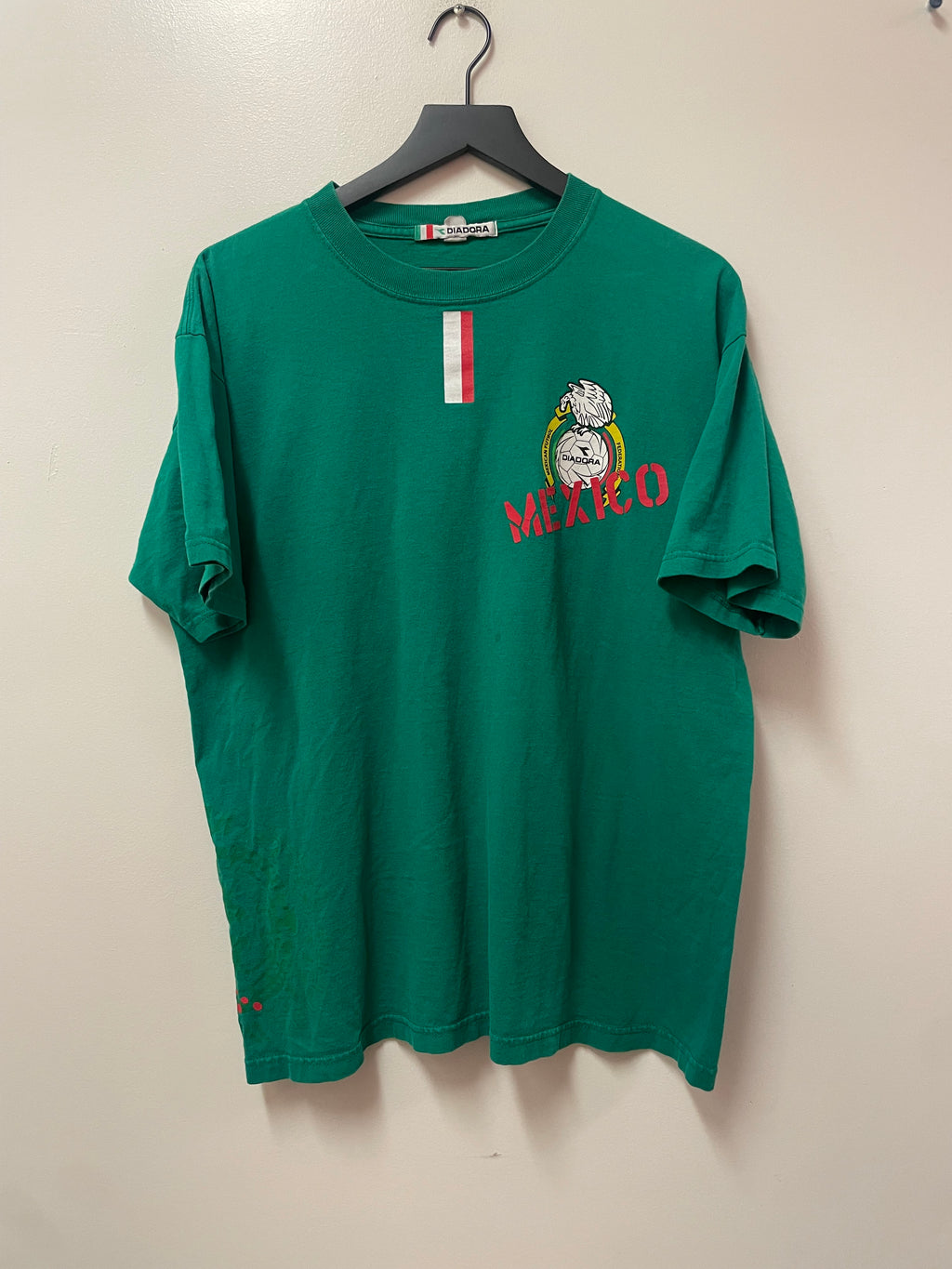 Vintage Diadora Mexico Soccer T-Shirt