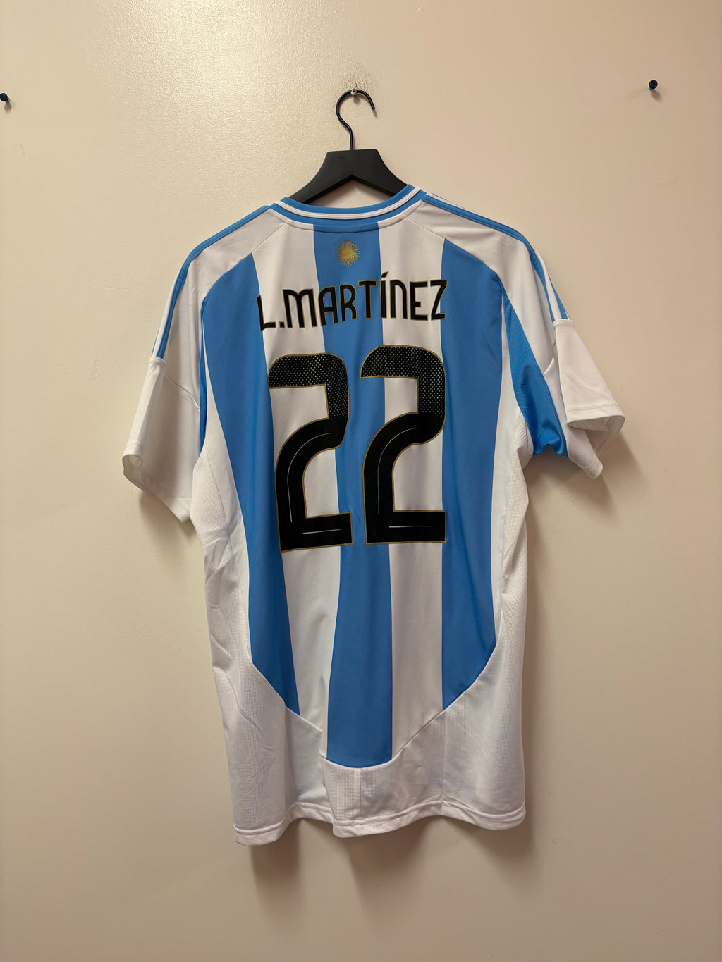 Adidas Argentina 2024 Home Jersey- L. Martinez #22