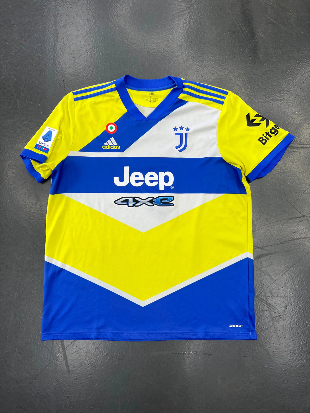 Adidas Juventus 2021–22 Third Jersey – Vlahović #7 STA Apparel