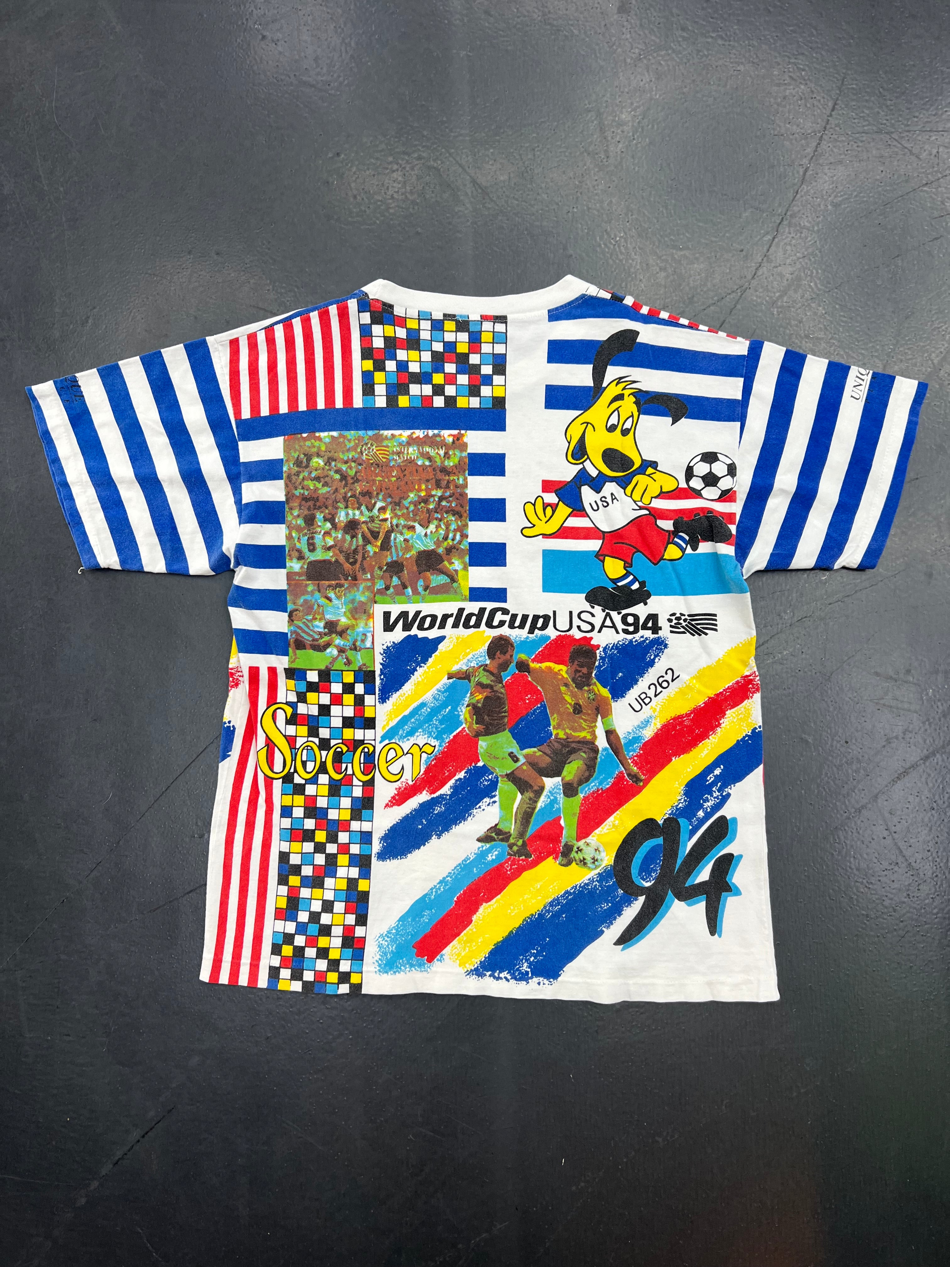 Vintage 1994 FIFA World Cup USA All-Over Print T-Shirt