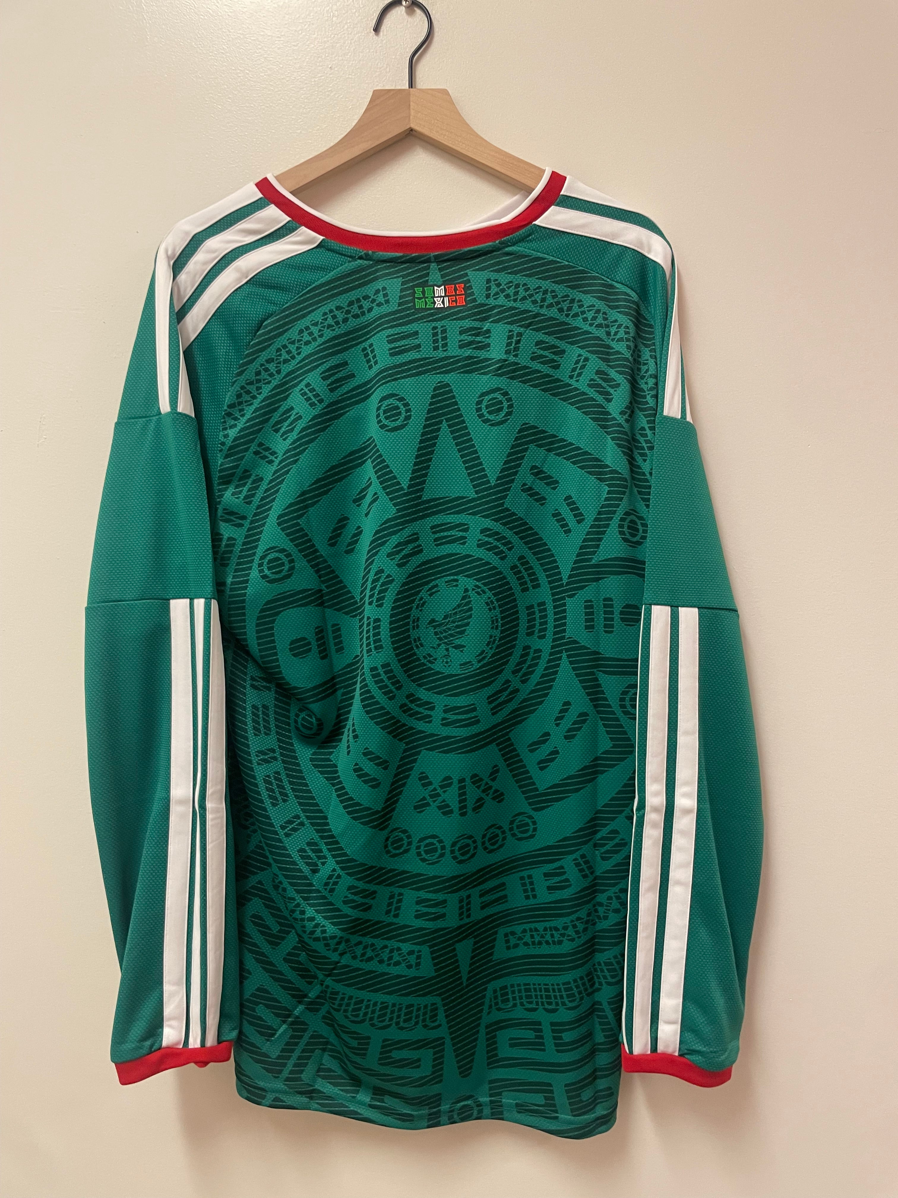 Adidas Mexico 2026 Long-Sleeve Home Jersey