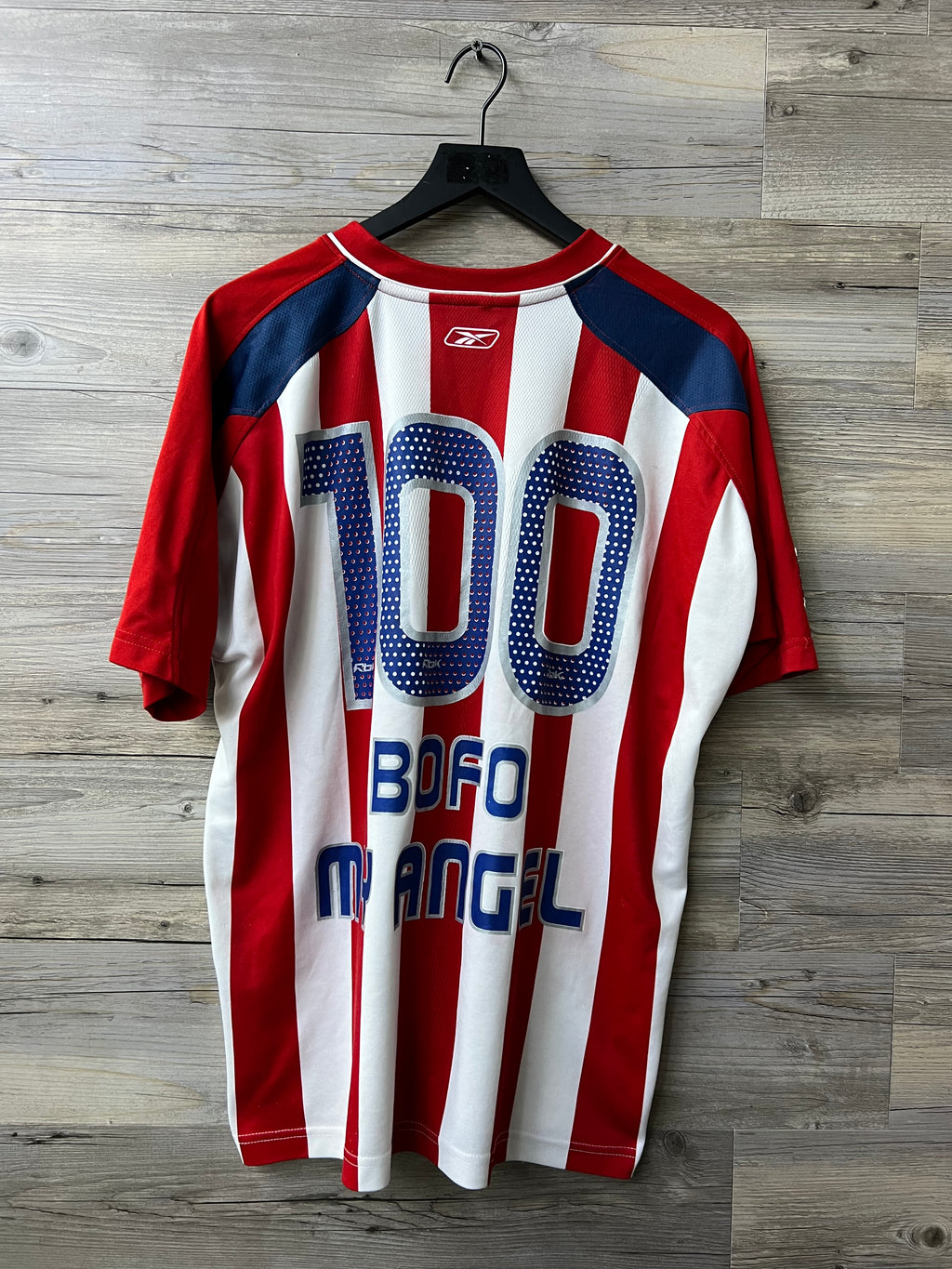 Reebok Chivas de Guadalajara 2006–07 Home Jersey — Bofo #100 “Mi Ángel”