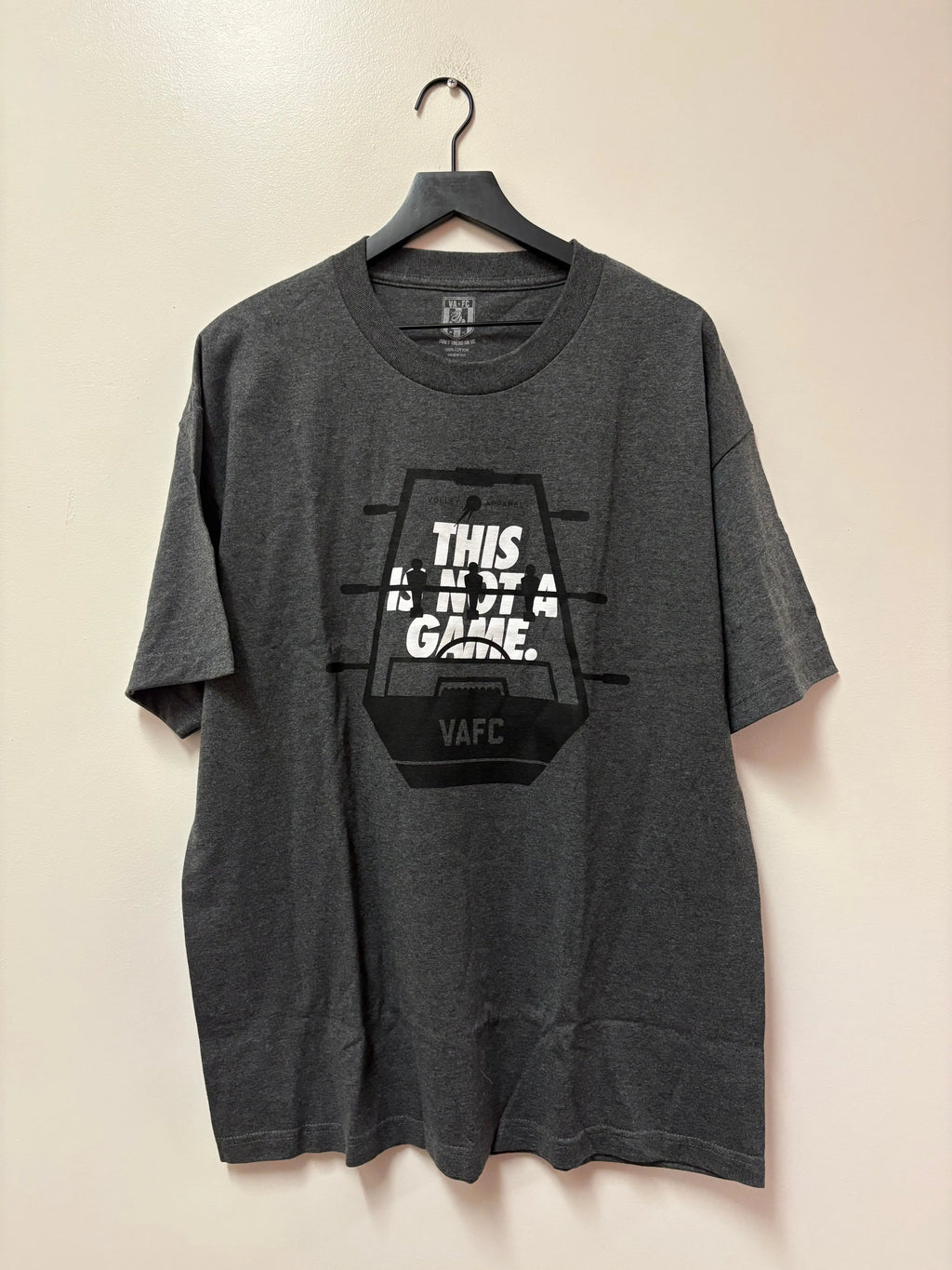 On The Volley- This Is Not A Game- Dark Gray STA Apparel