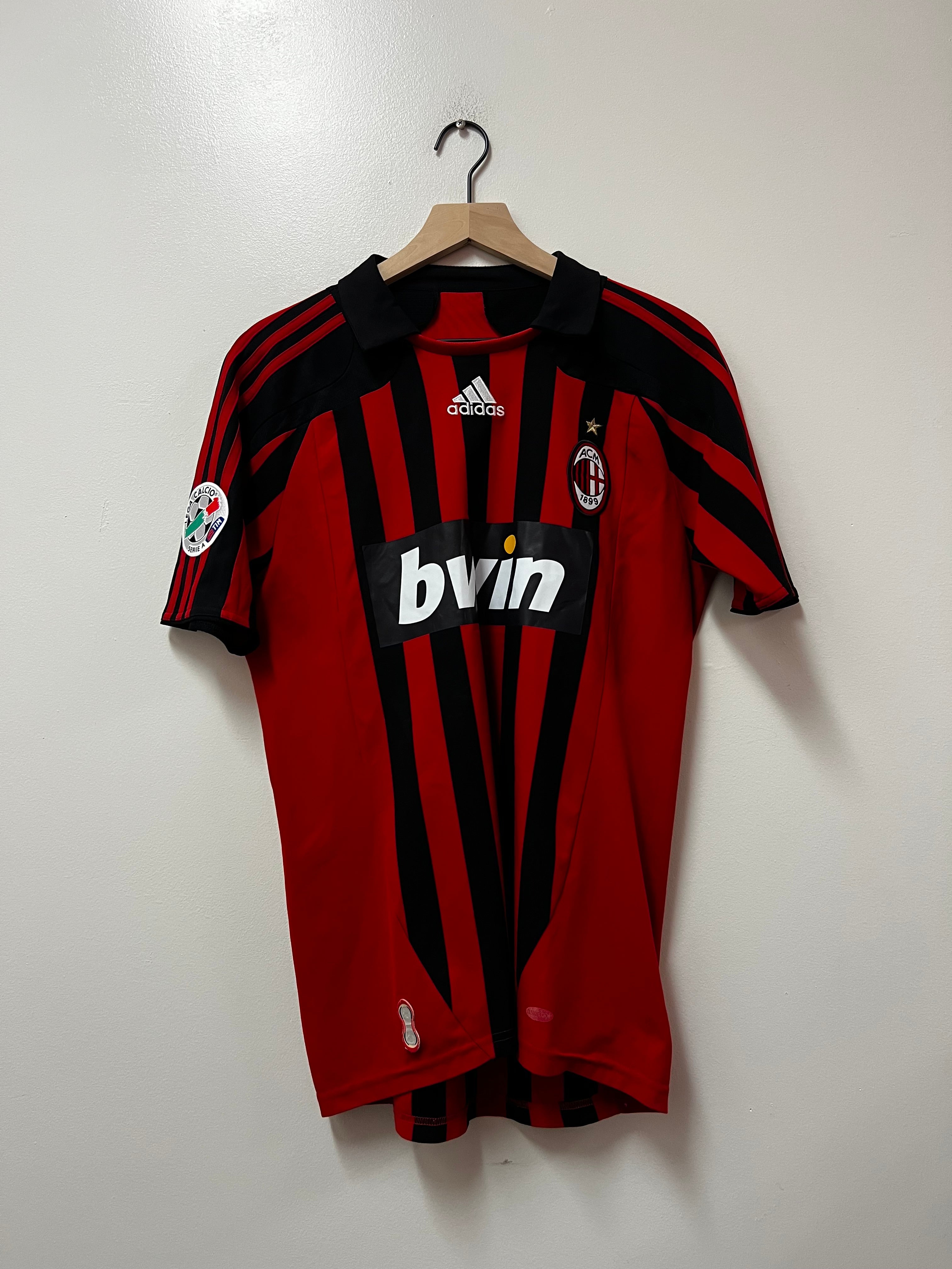 Adidas AC Milan 2007-08 Home Jersey – Ronaldo #99
