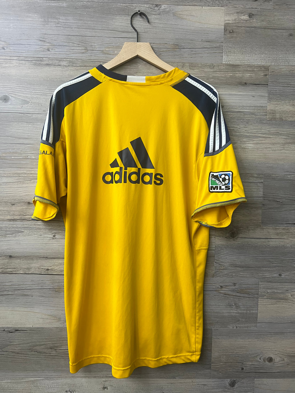 Adidas LA Galaxy #24 Yellow Formotion Training Jersey
