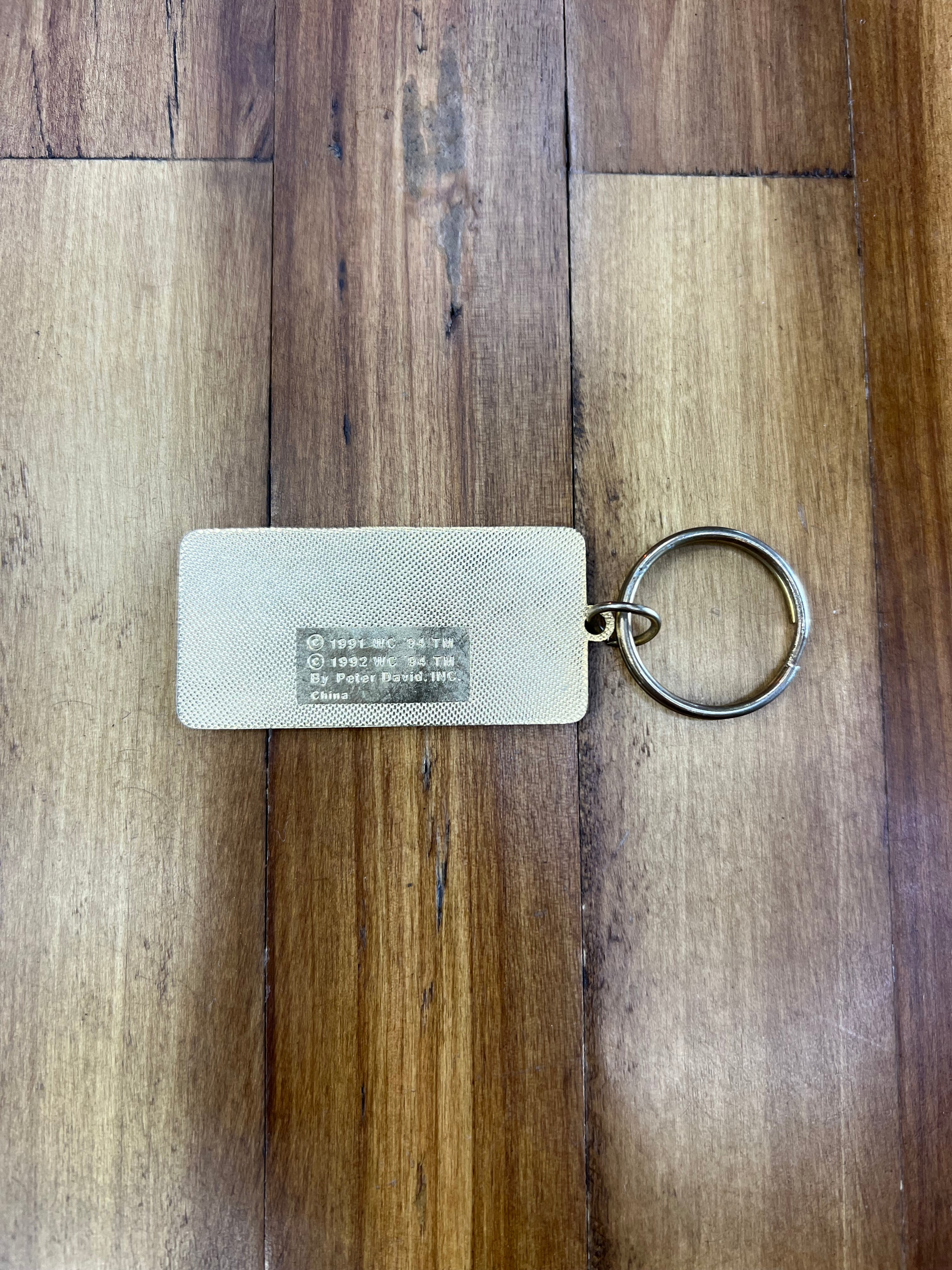 Vintage 1994 FIFA World Cup USA Nigeria Keychain – Official Licensed Soccer Collectible