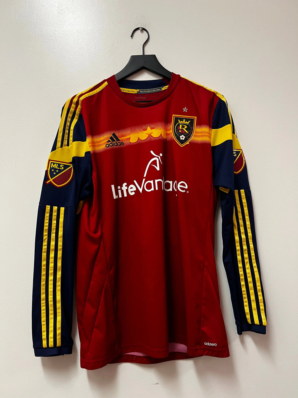 Adidas Real Salt Lake MLS Home Jersey- Jaime #23 STA Apparel