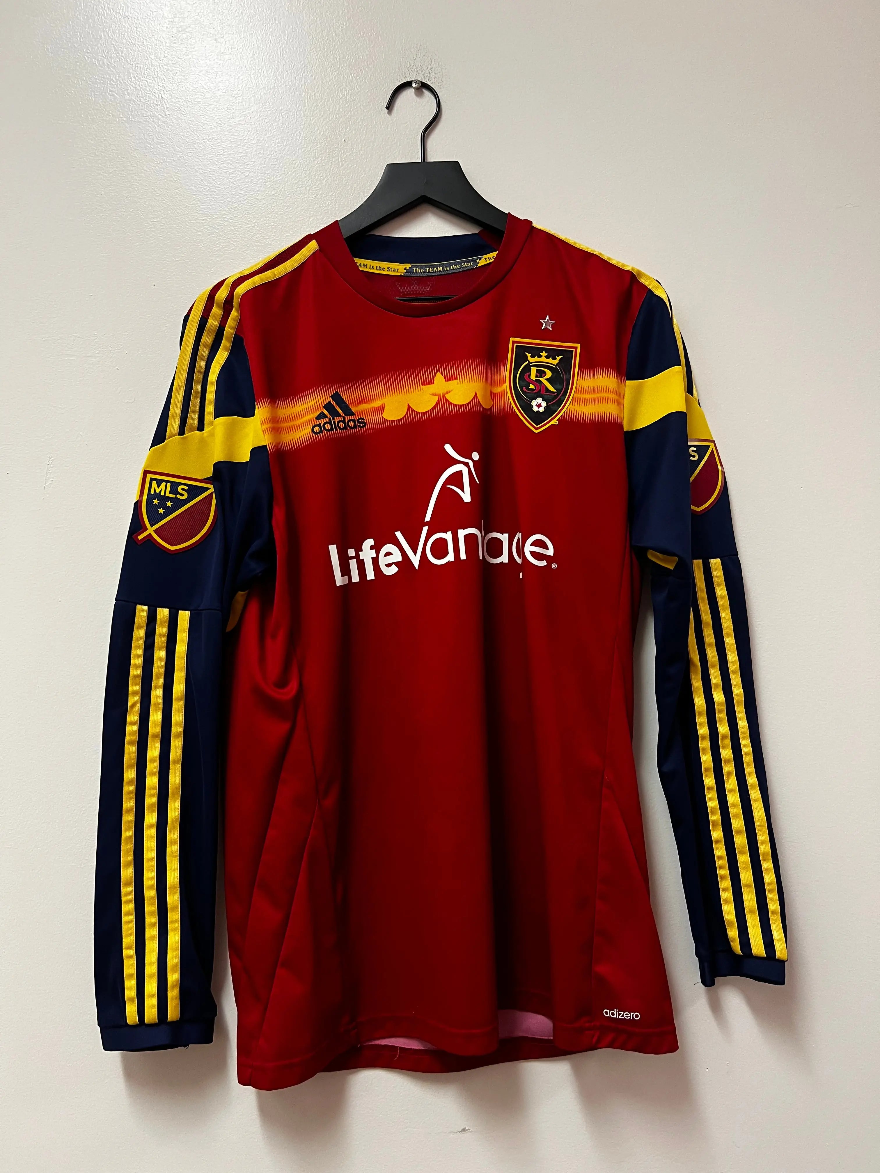 Adidas Real Salt Lake MLS Home Jersey- Jaime #23 STA Apparel