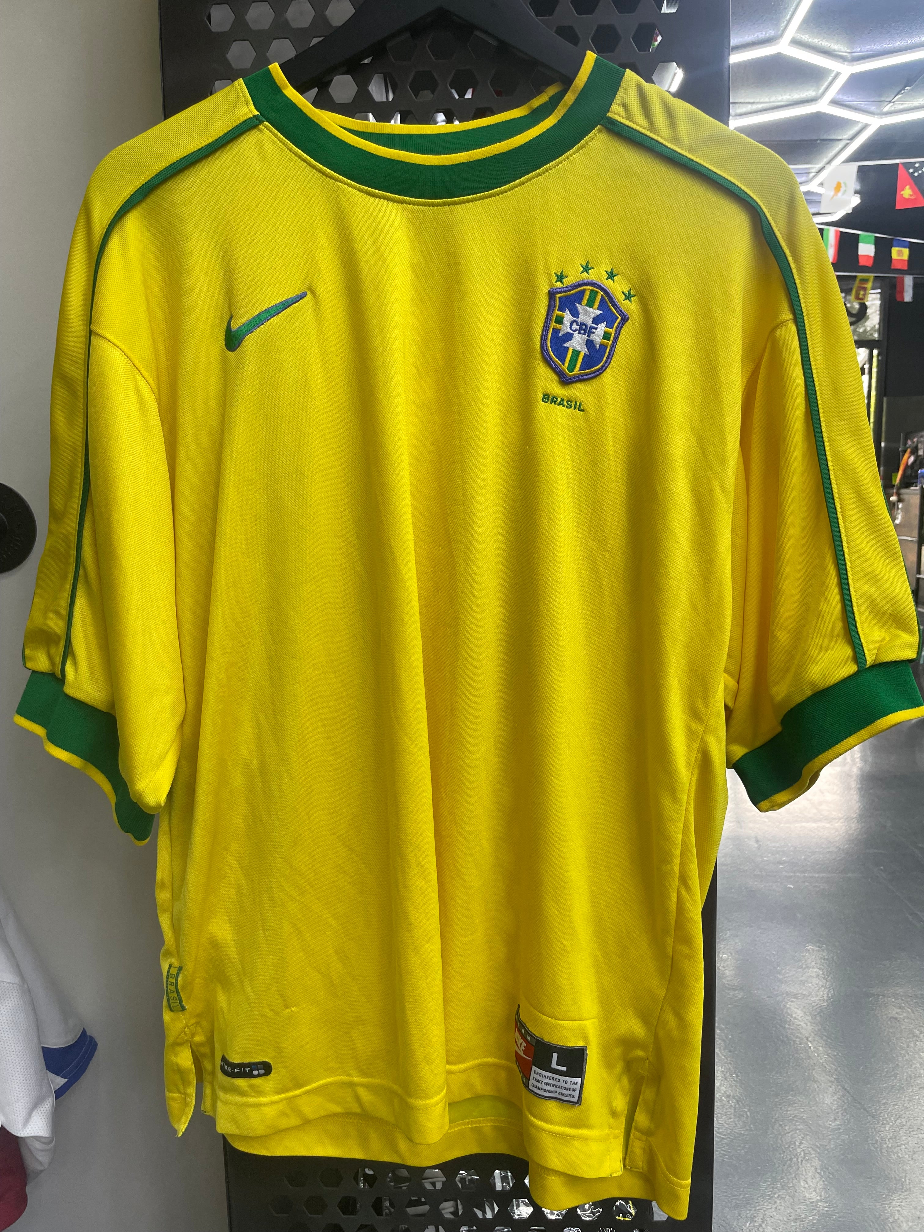 Nike Brazil 1998-00 Home Jersey
