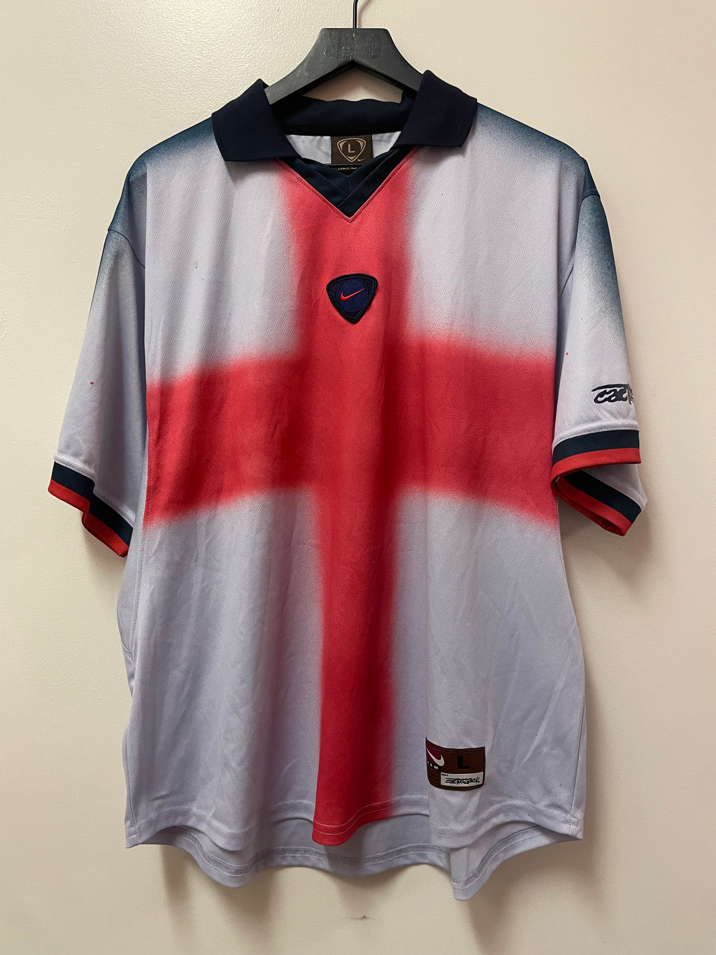 Travis Scott Cactus Jack x Nike England Total 90 Retro Jersey
