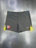 Nike Arsenal 2005–07 Away Shorts – Dark Grey / Yellow