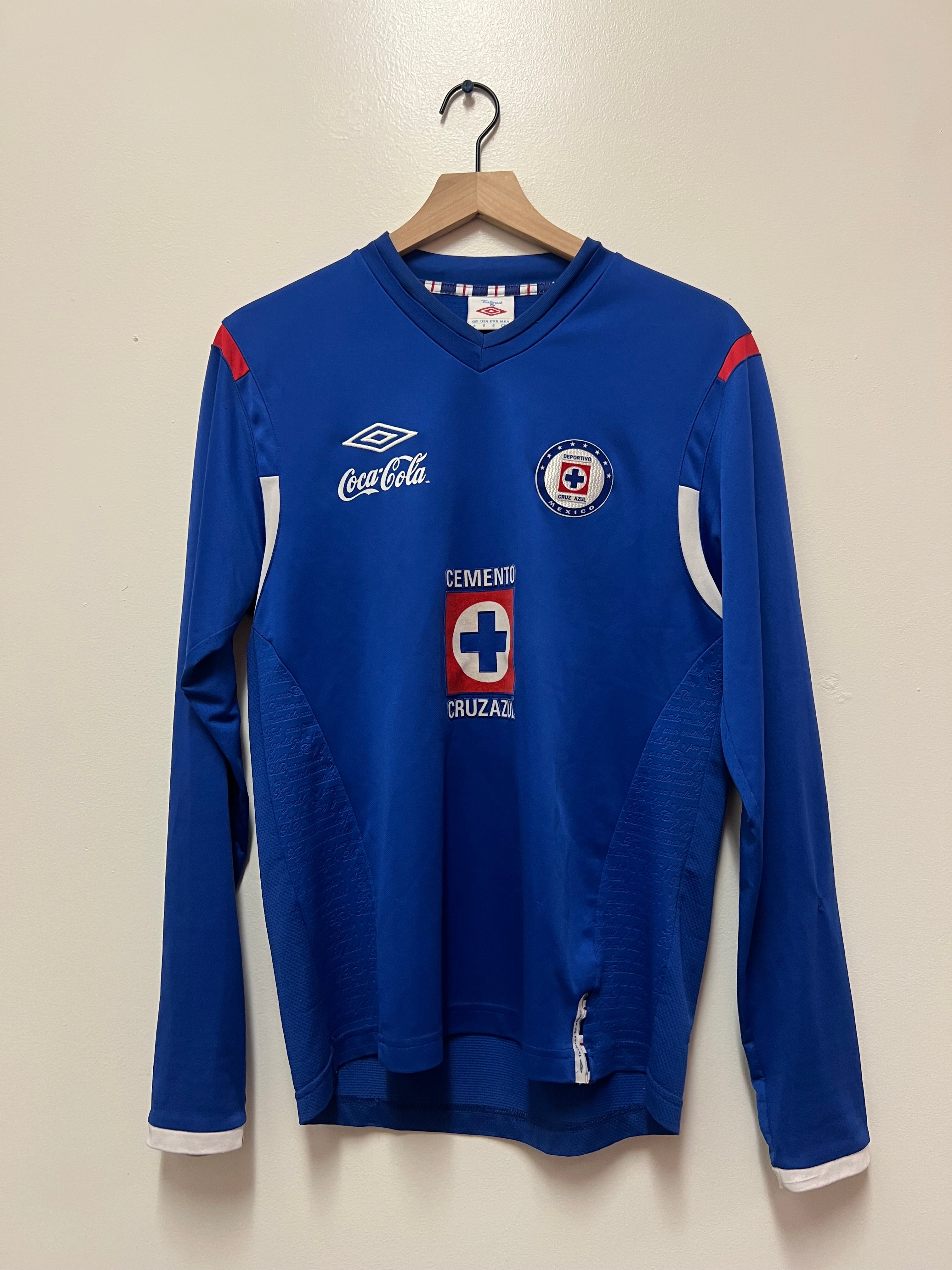Umbro Cruz Azul Long-Sleeve Home Jersey – Christian “Chaco” Giménez #10