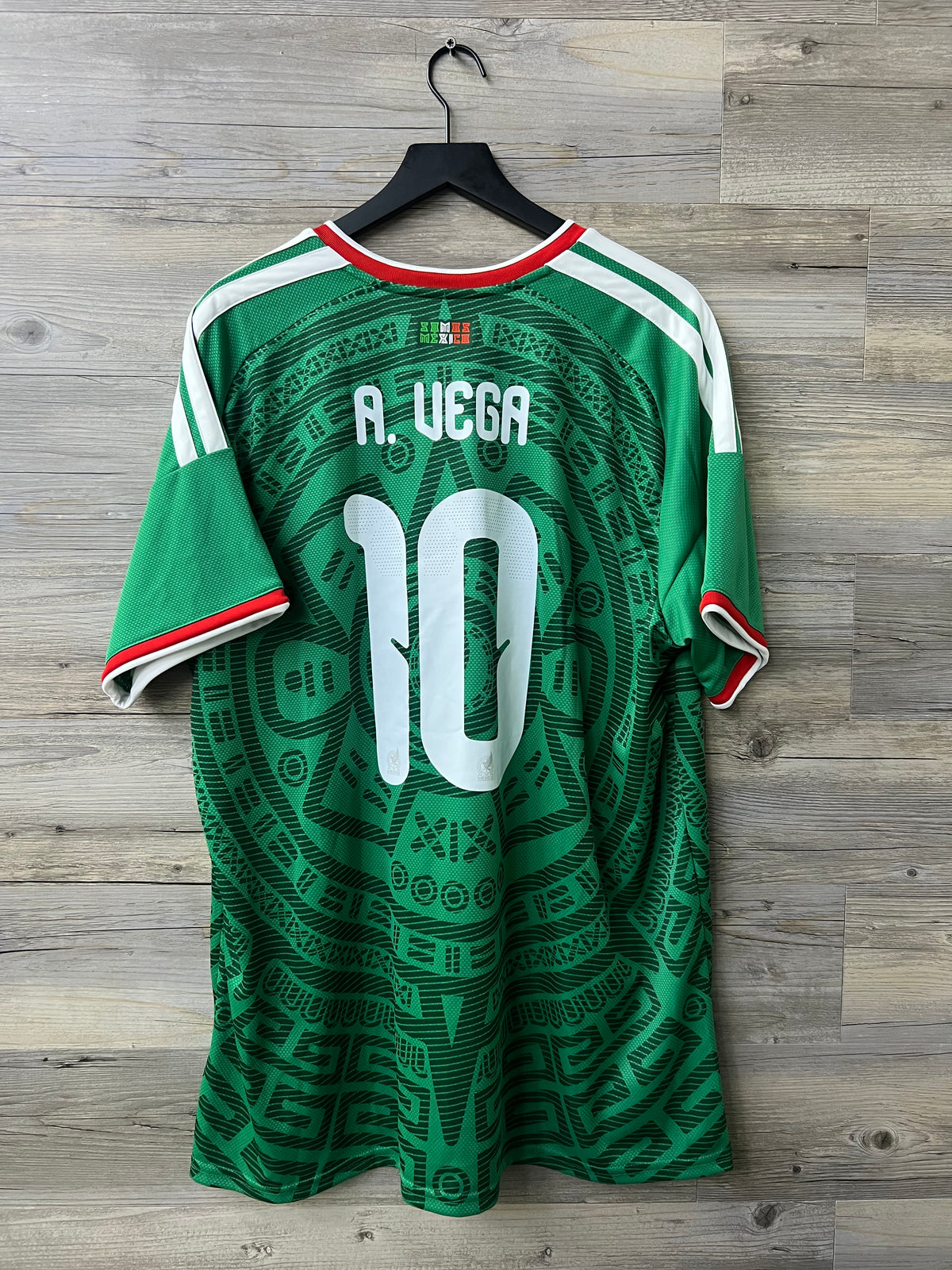 Adidas Mexico 2026 Home Jersey – Alexis Vega #10