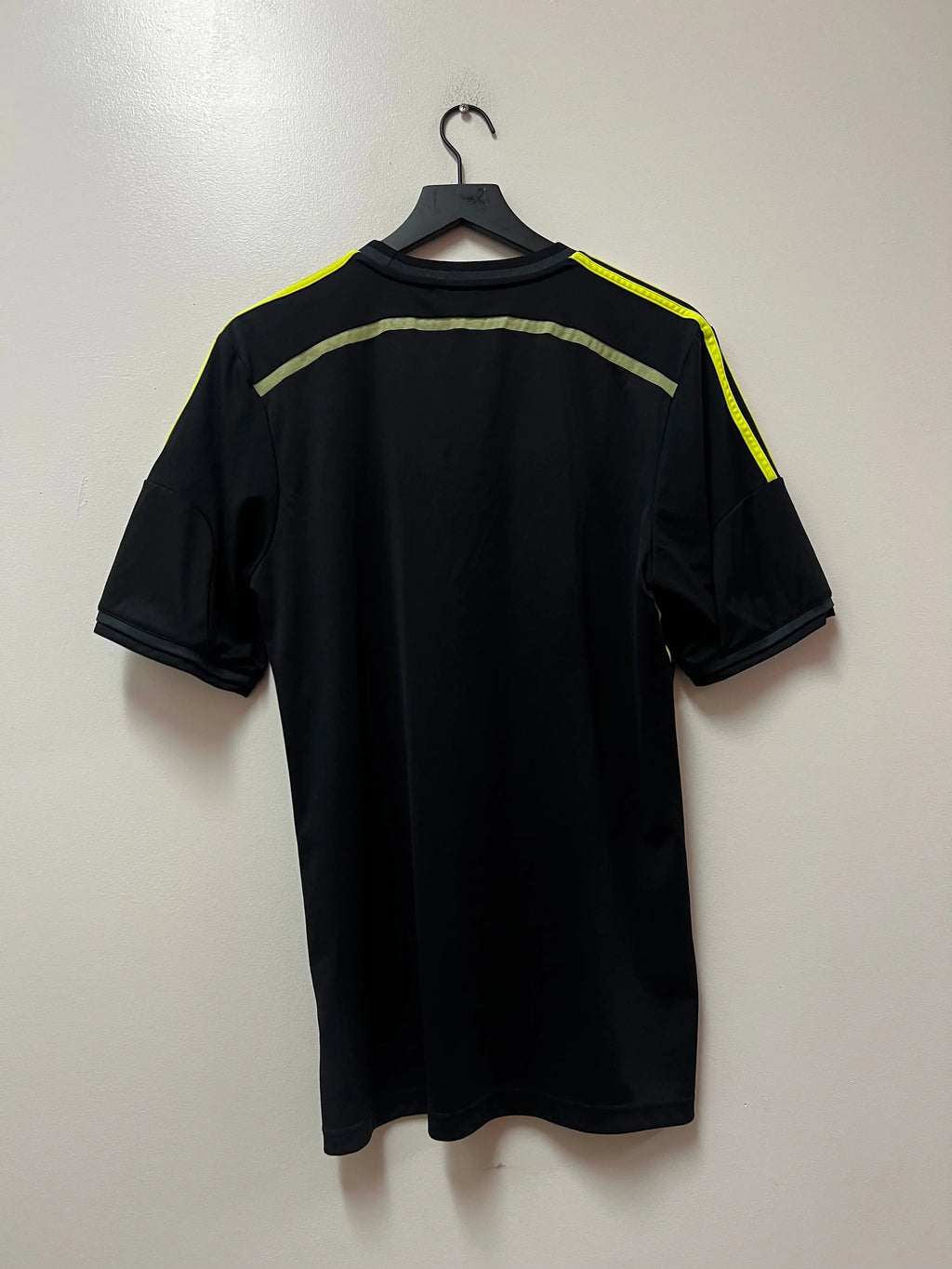 Black adidas Spain 2013-2015 Away Football Jersey STA Apparel