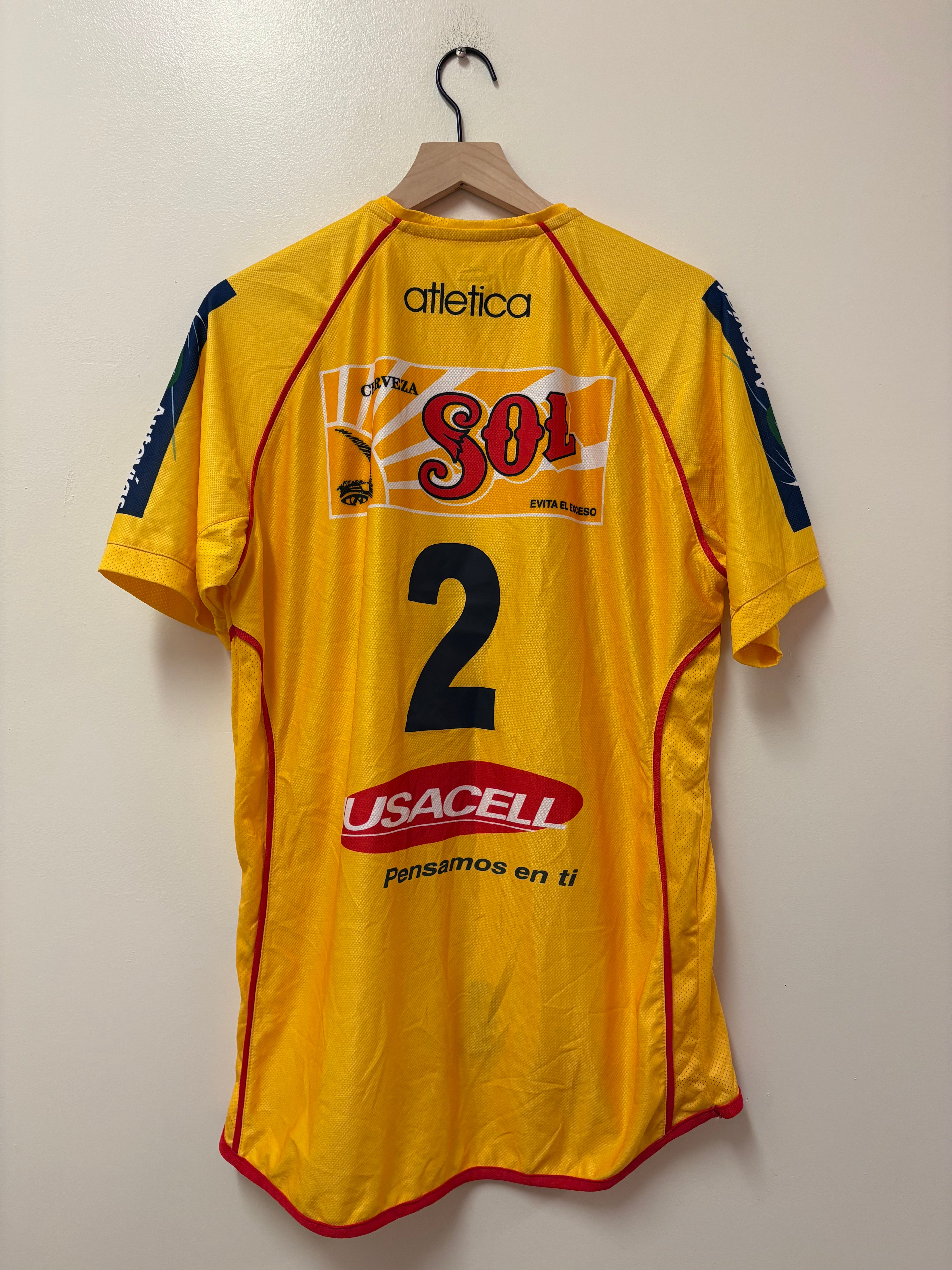 Atletica Monarcas Morelia 2008-2009 Home Jersey - Signed Jersey