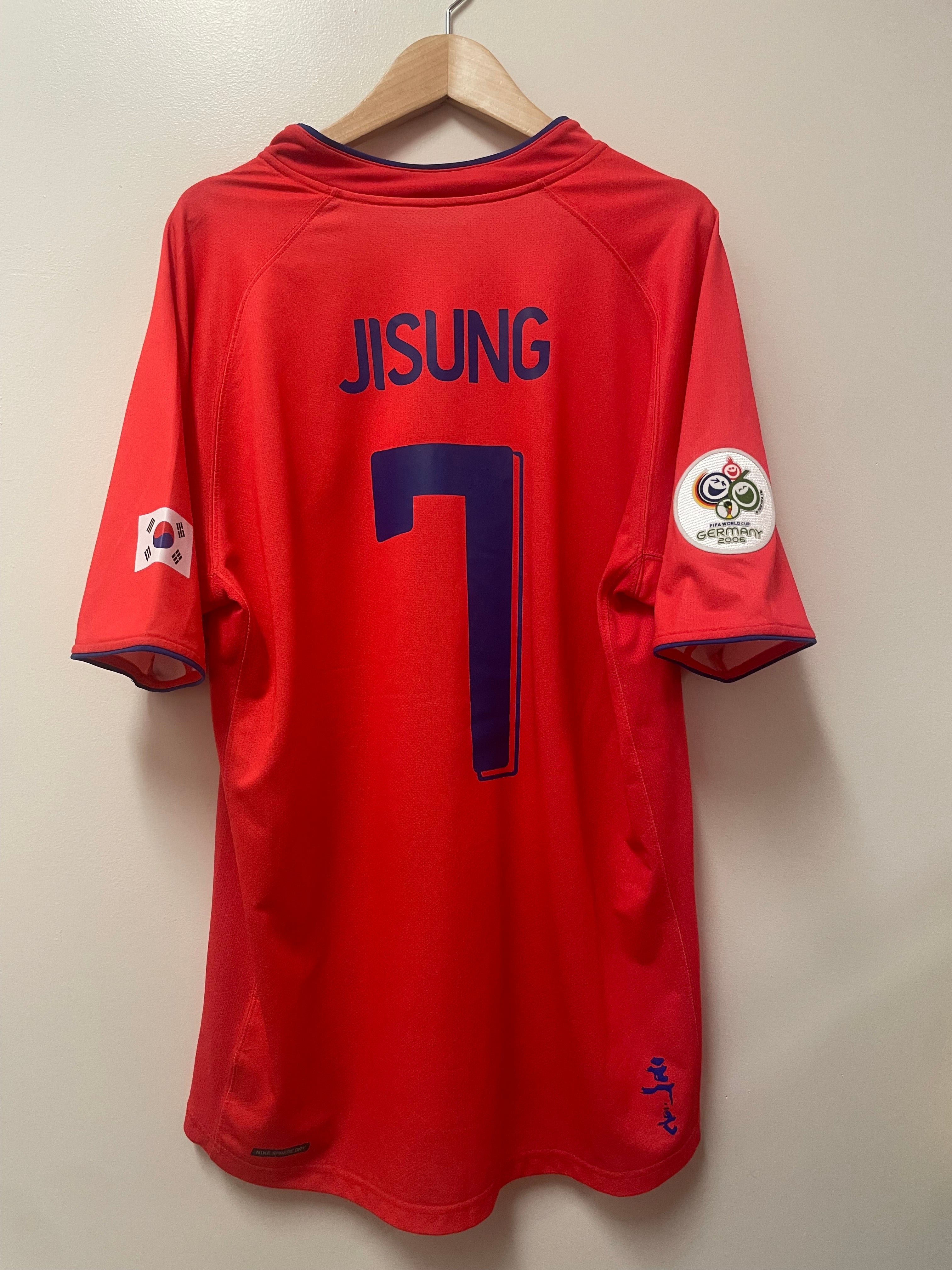 Nike South Korea 2006 Home Jersey – Park Ji-Sung #7