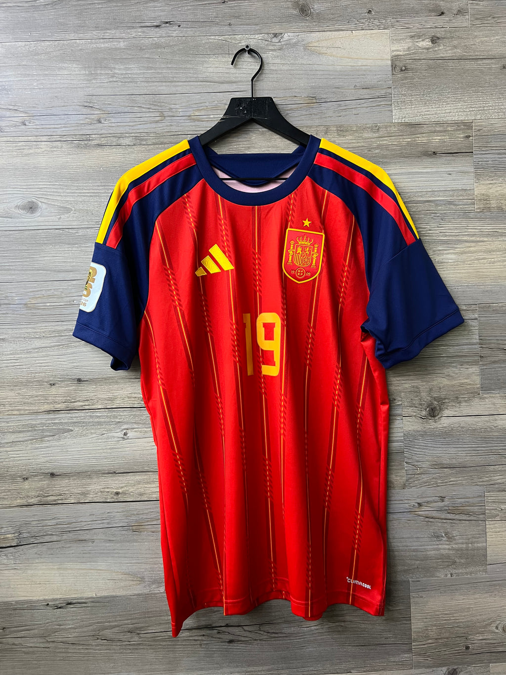 Adidas Spain 2026 Home Jersey — Lamine Yamal #19