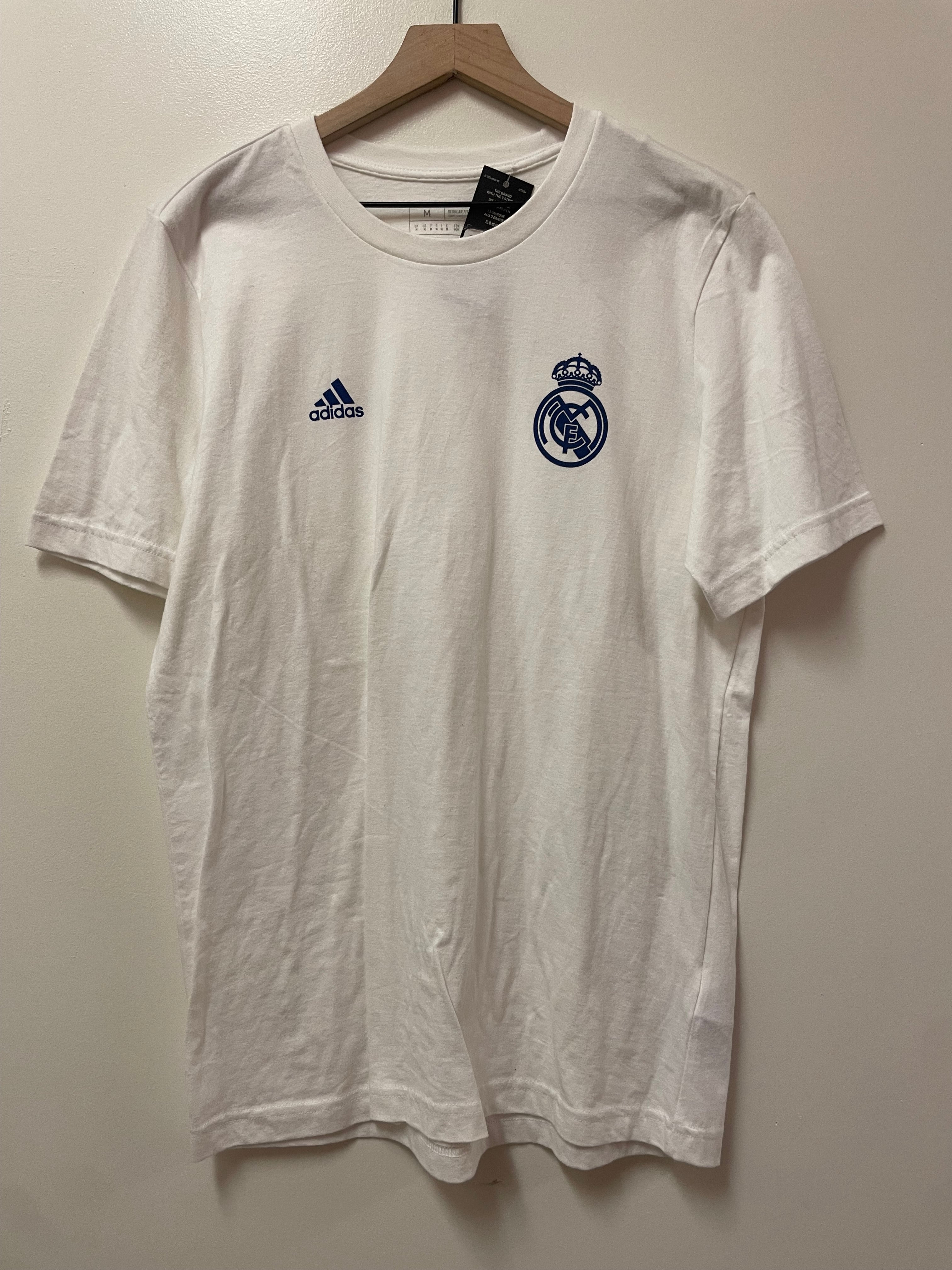 Adidas Real Madrid Crest T-Shirt