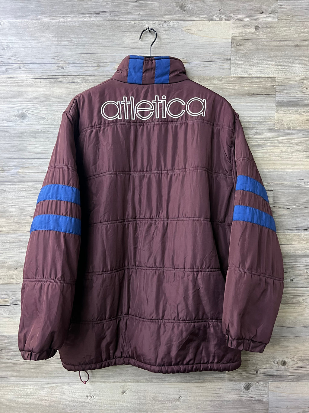 Atlética Monarcas Morelia Burgundy Puffer Jacket