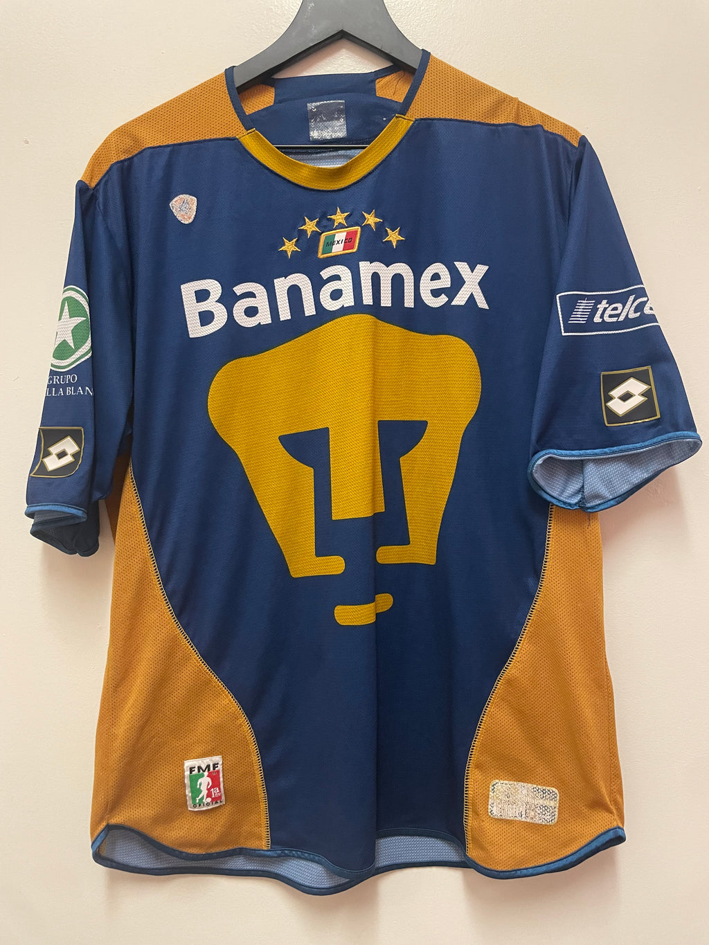 Lotto Pumas UNAM 2007-08 Home Jersey