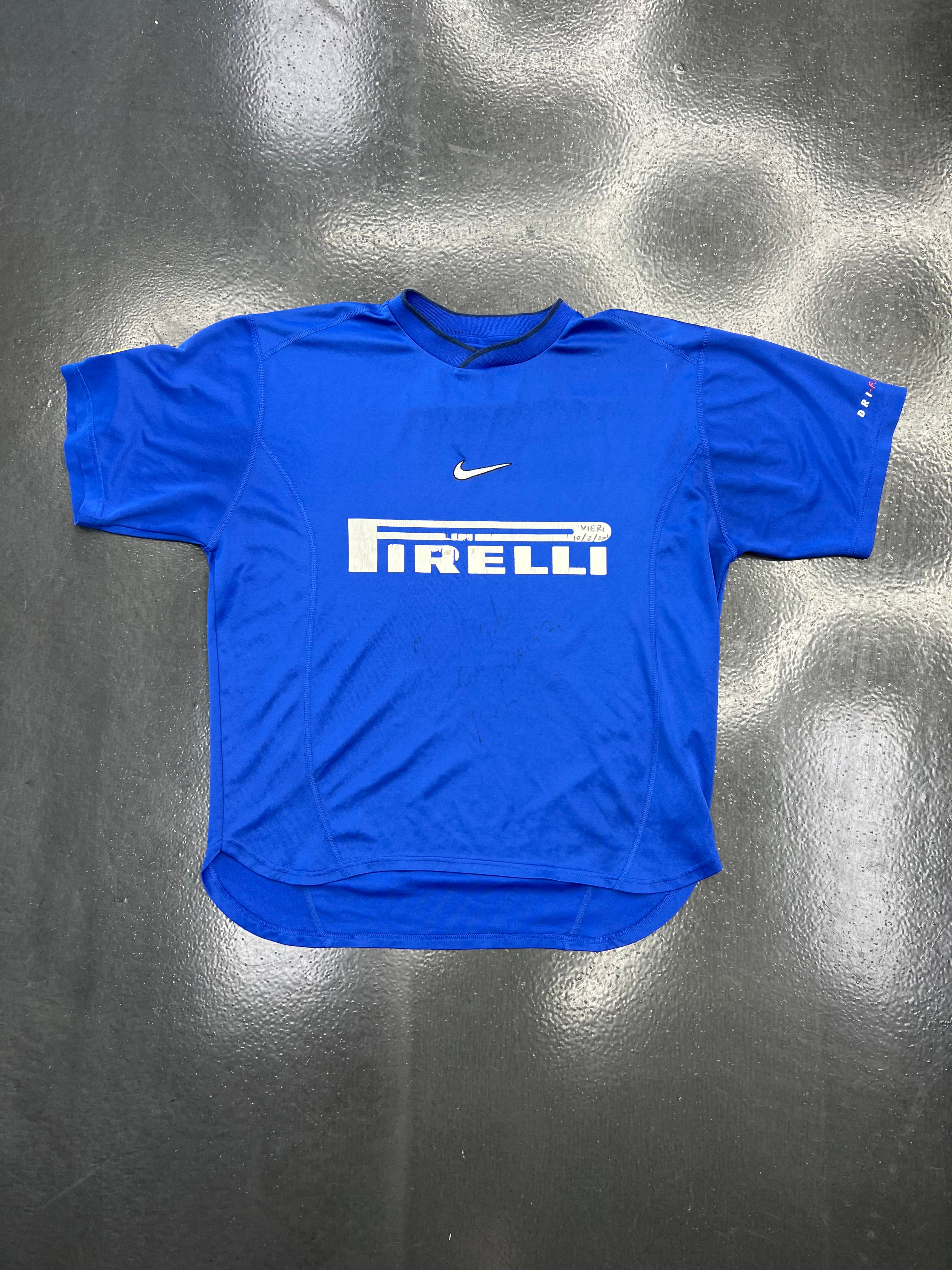 Nike Inter Milan 01/02 Training Jersey – Pirelli Era Vintage