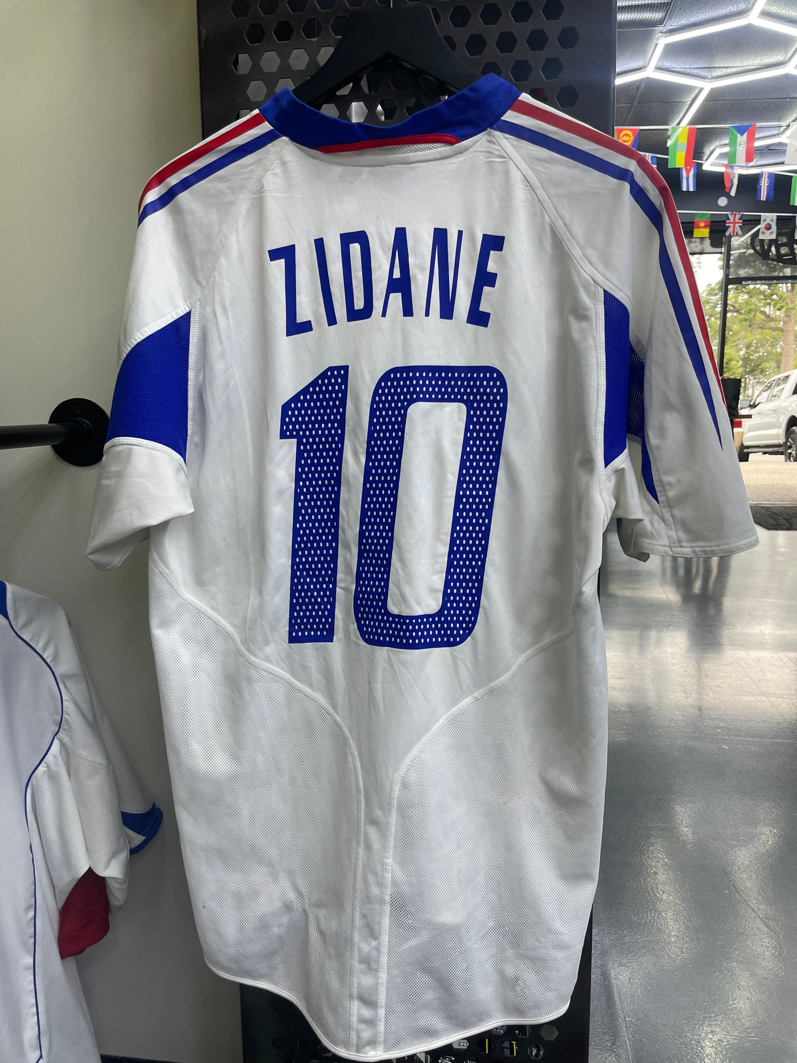Adidas France 2004-2006 Away Jersey- Zidane #10