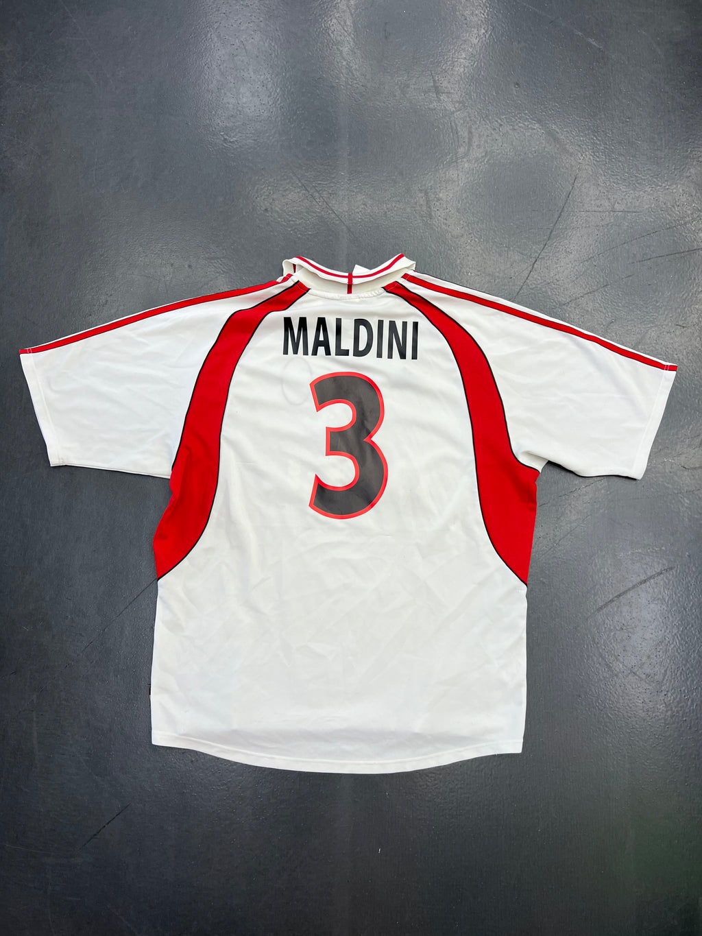 Adidas AC Milan 2000–02 Away Jersey – Maldini #3