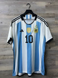 Adidas Argentina 2022 World Cup Home Jersey – Lionel Messi #10
